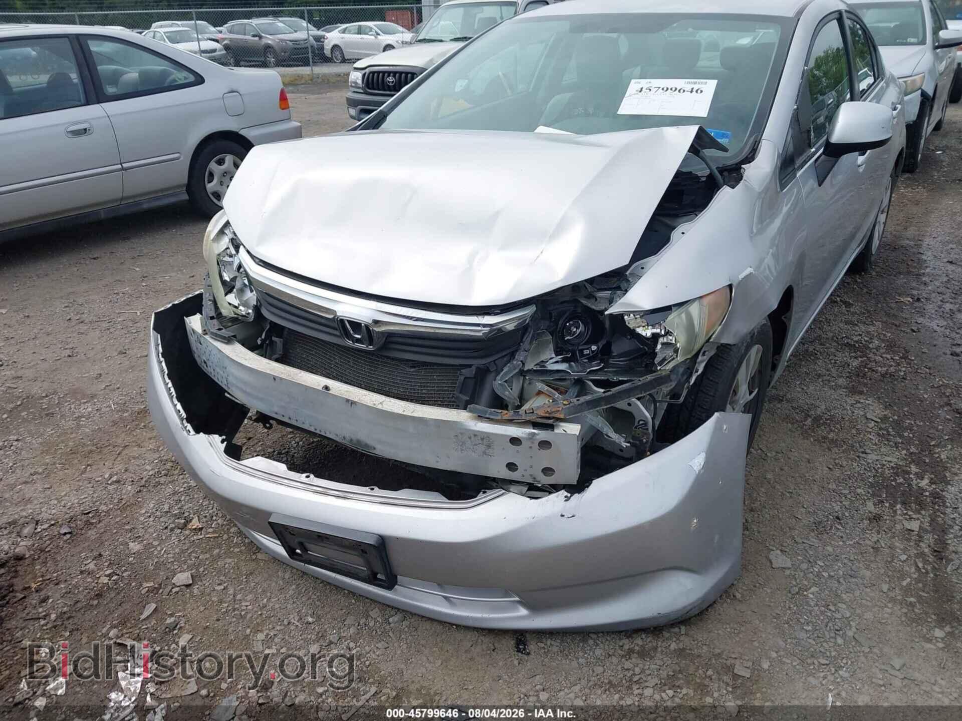 2012 HONDA CIVIC - VIN: 2HGFB2F54CH317428 - Photo 6