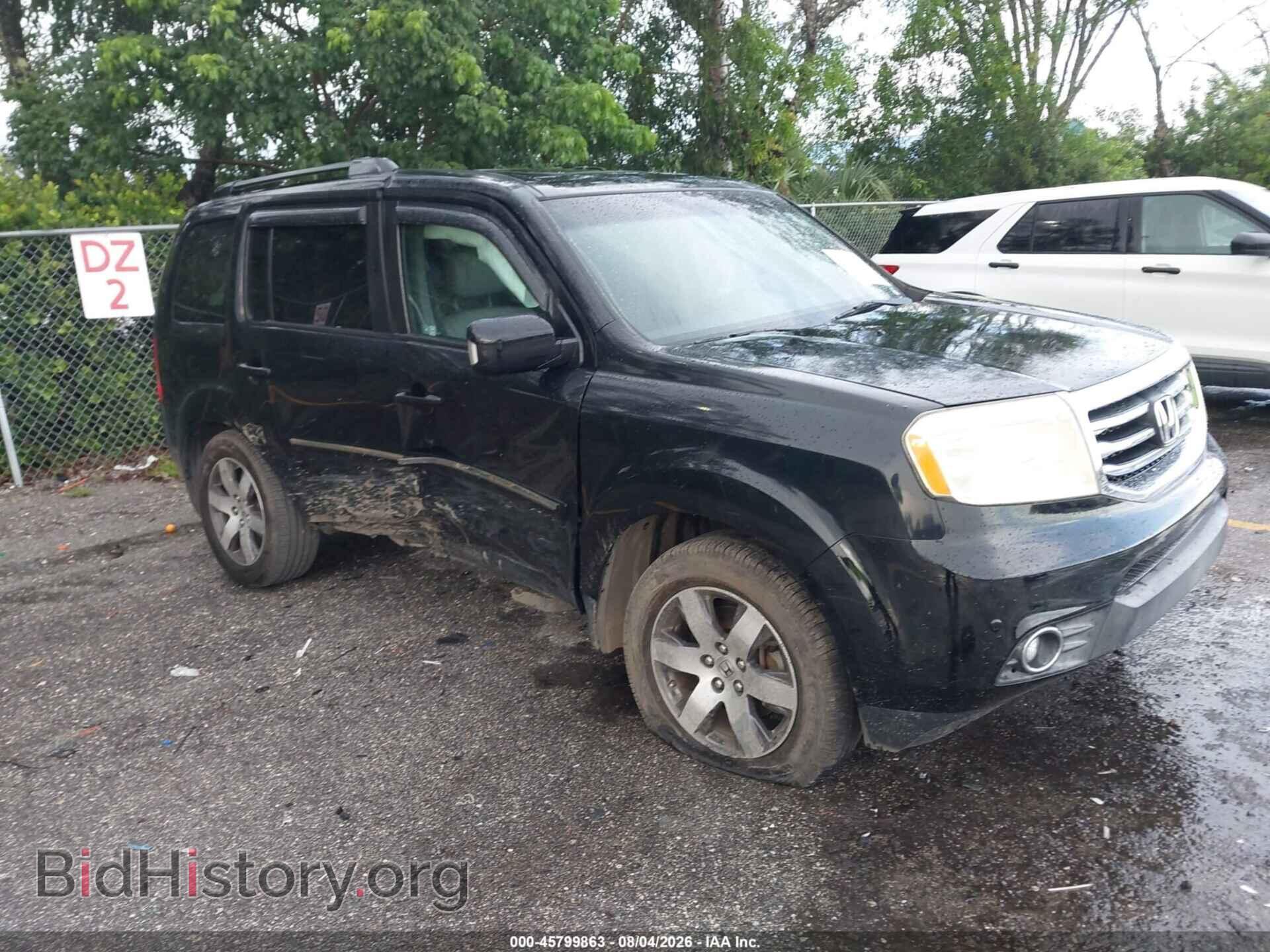 Photo 5FNYF3H94CB024717 - HONDA PILOT 2012