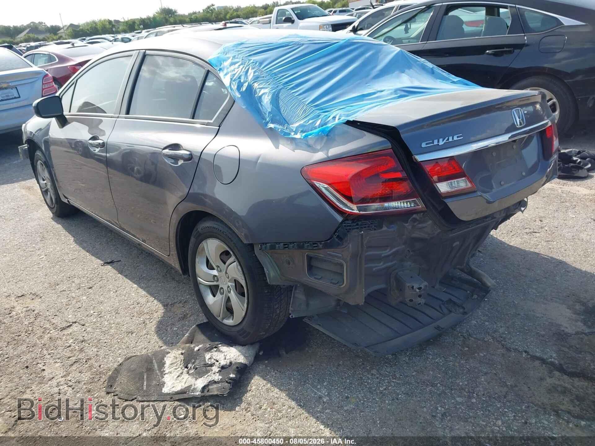 2015 HONDA CIVIC - VIN: 19XFB2F57FE000869 - Фото 3