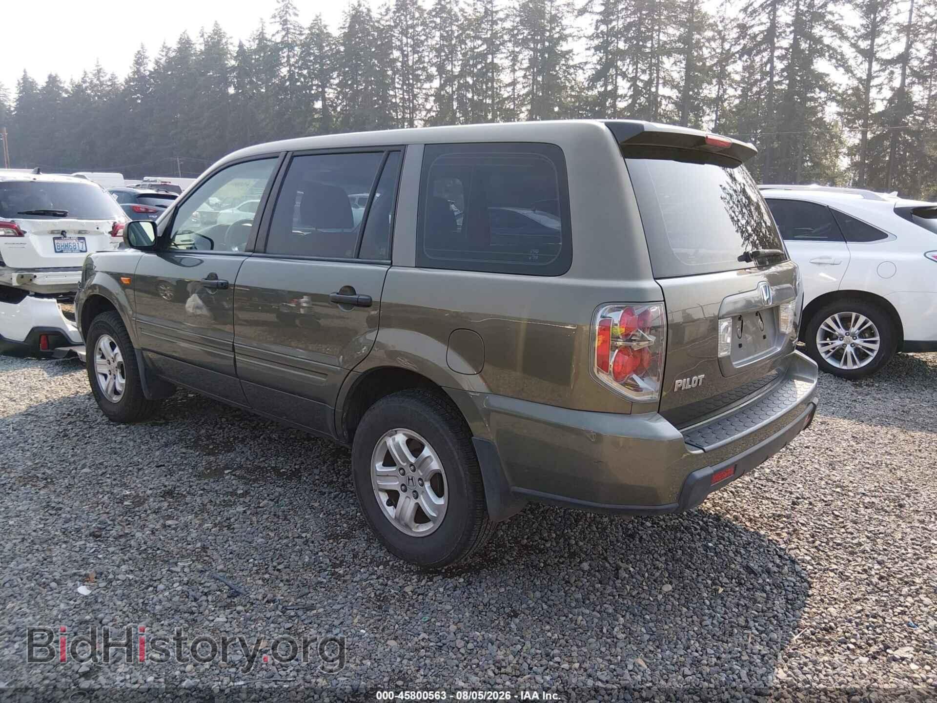 2007 HONDA PILOT - VIN: 2HKYF18177H537322 - Фото 3