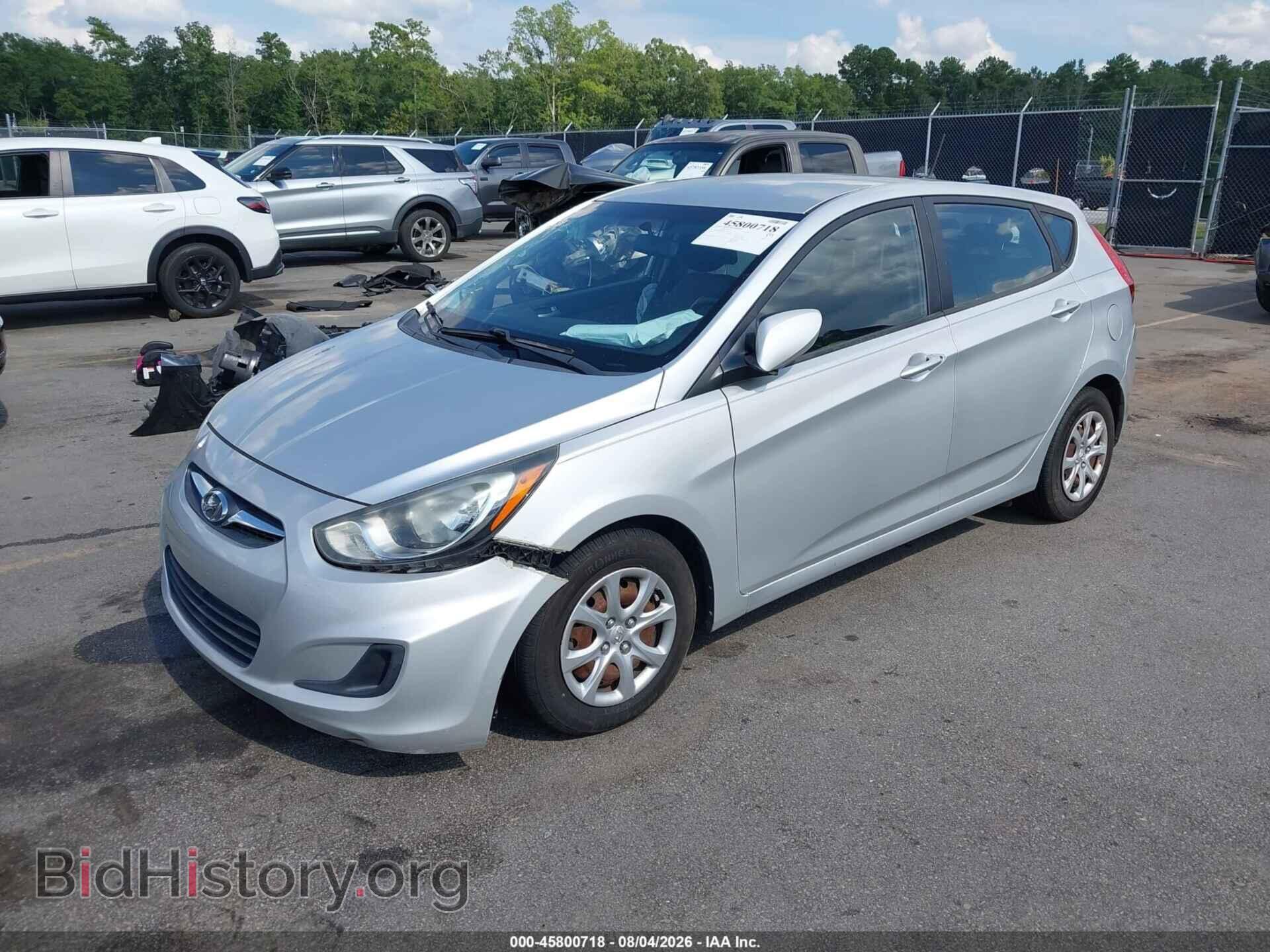 2012 HYUNDAI ACCENT - VIN: KMHCT5AEXCU057617 - Фото 2