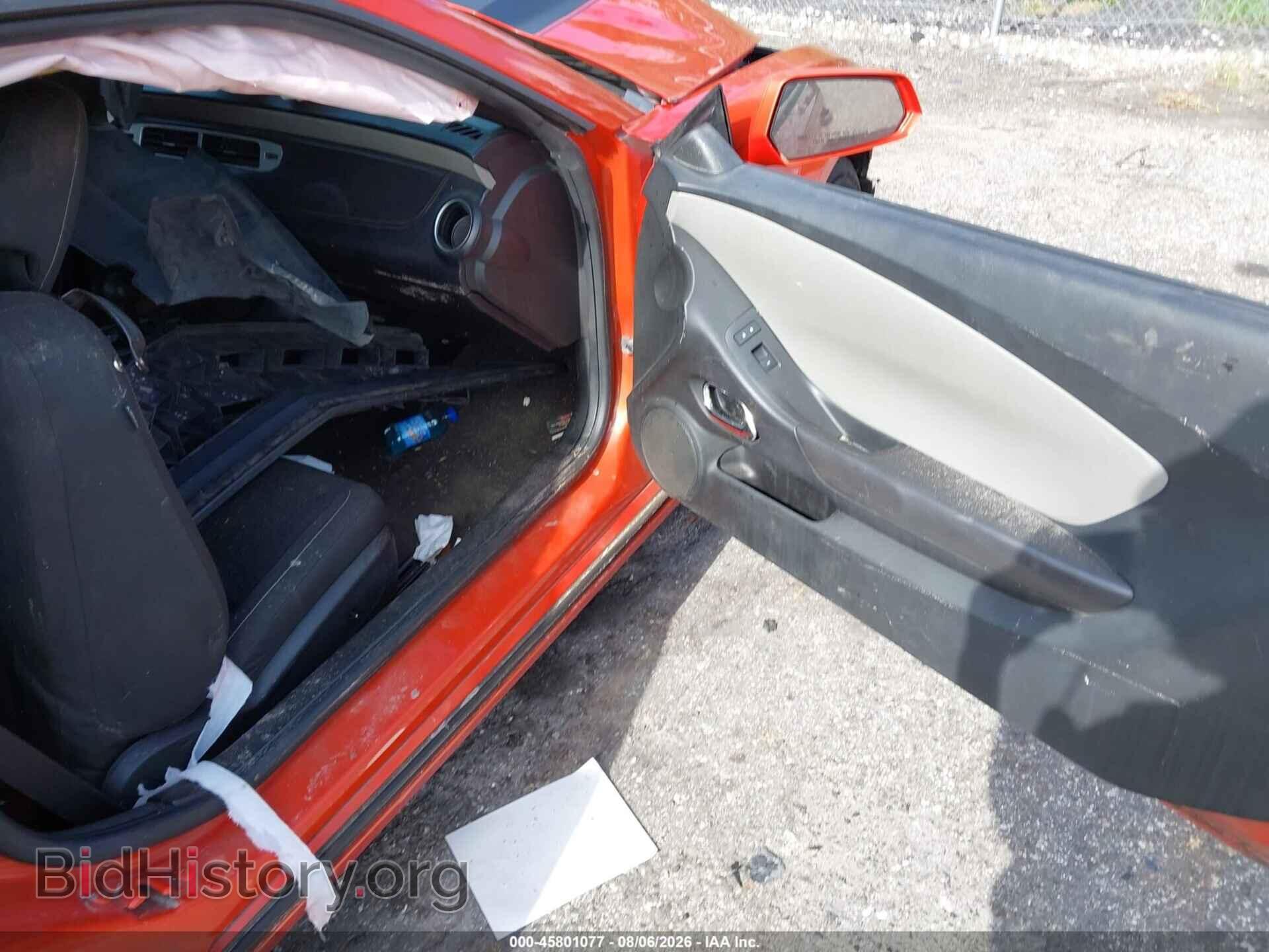 2012 CHEVROLET CAMARO - VIN: 2G1FA1E37C9181150 - Фото 5