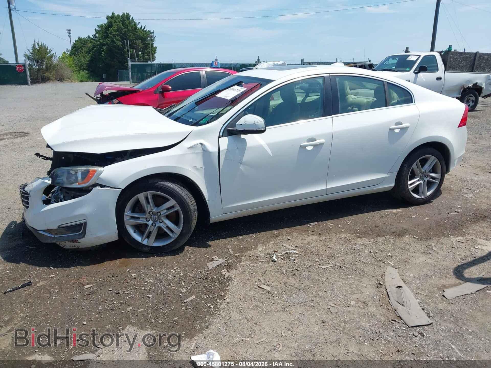 2014 VOLVO S60 - VIN: YV1612FH3E2290675 - Фото 2