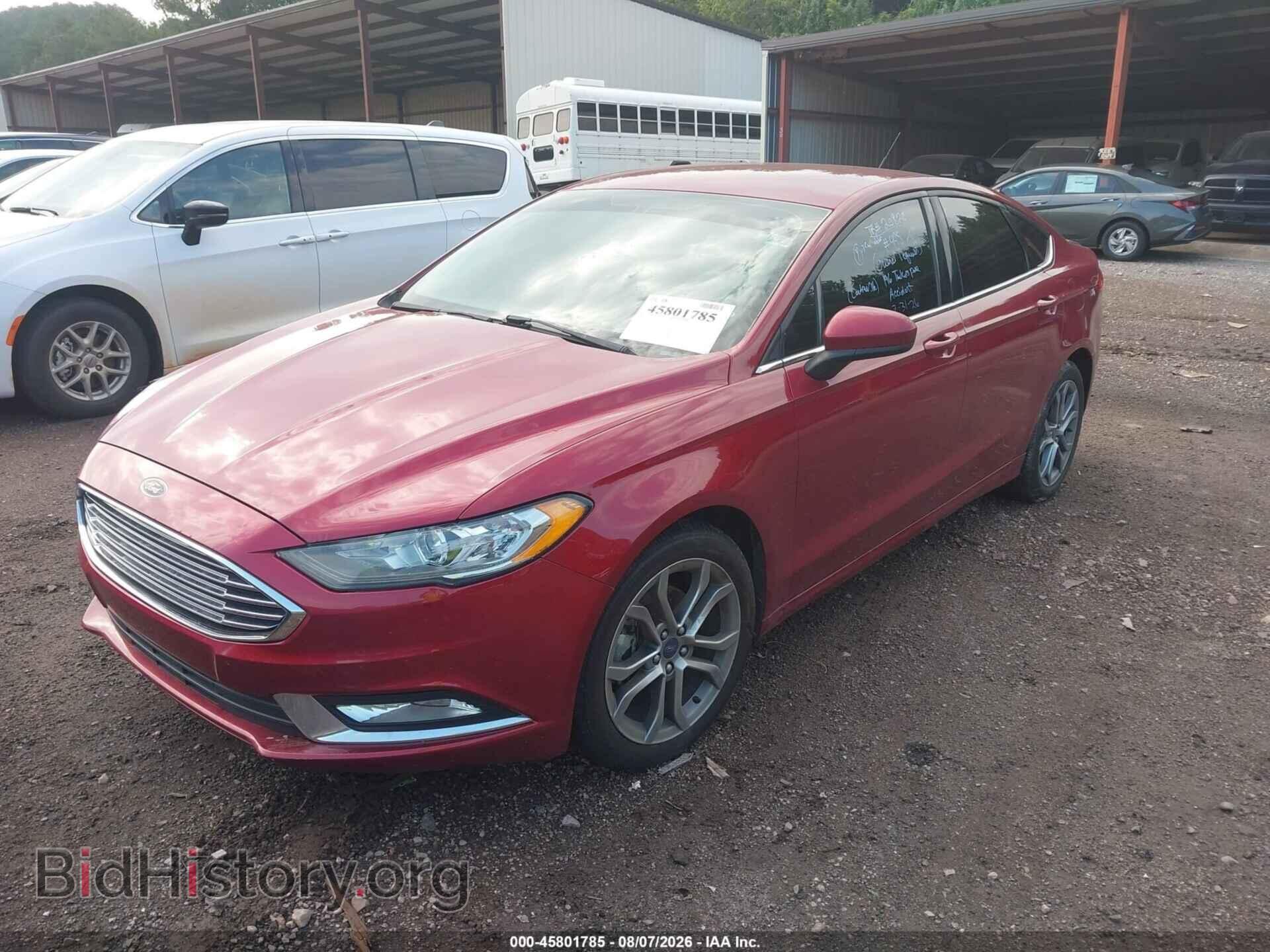 2017 FORD FUSION - VIN: 3fa6p0hd6hr313357 - Фото 2