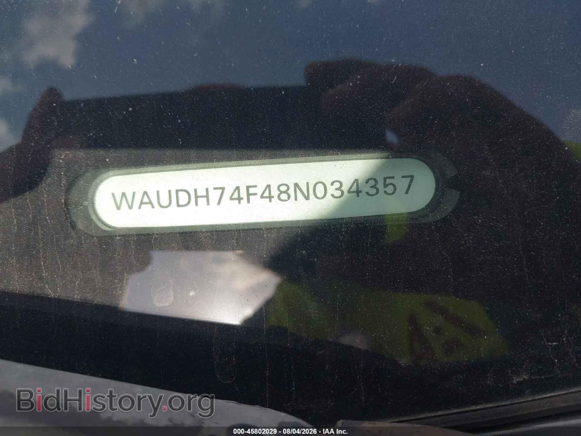 2008 AUDI A6 - VIN: WAUDH74F48N034357 - Photo 9