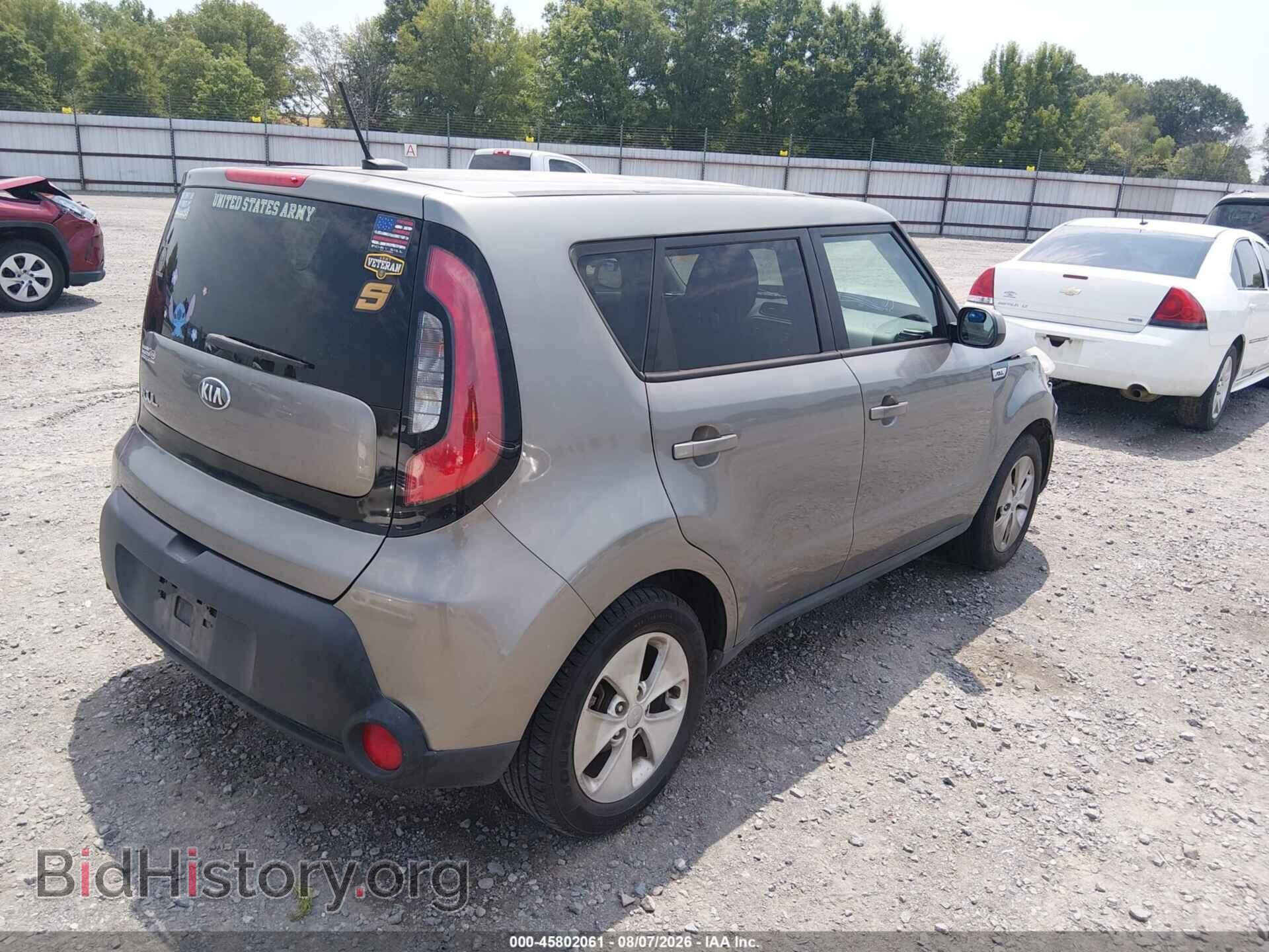 2015 KIA SOUL - VIN: KNDJN2A26F7170073 - Фото 4