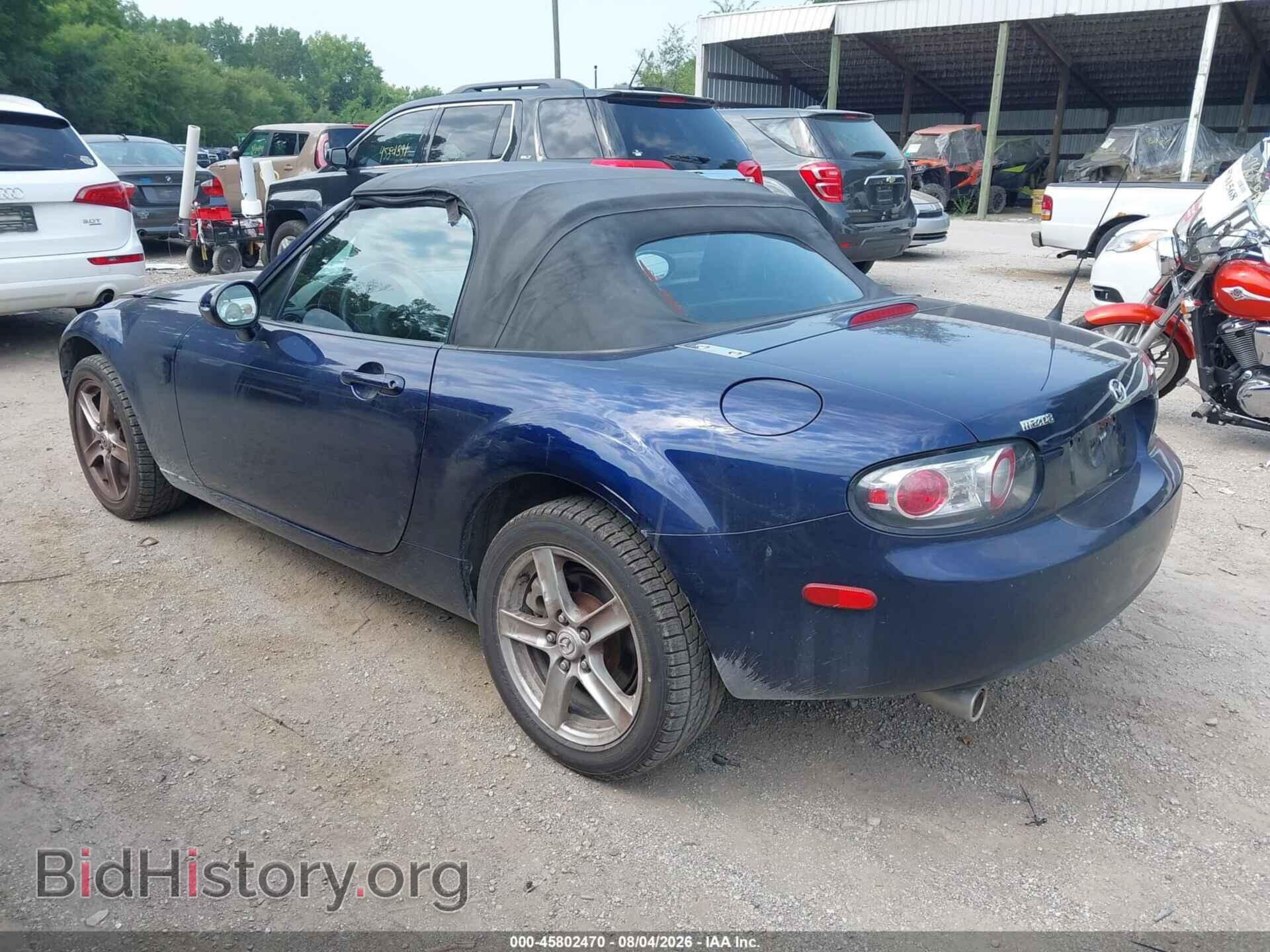 2008 MAZDA MX-5 - VIN: JM1NC25F680146209 - Фото 3