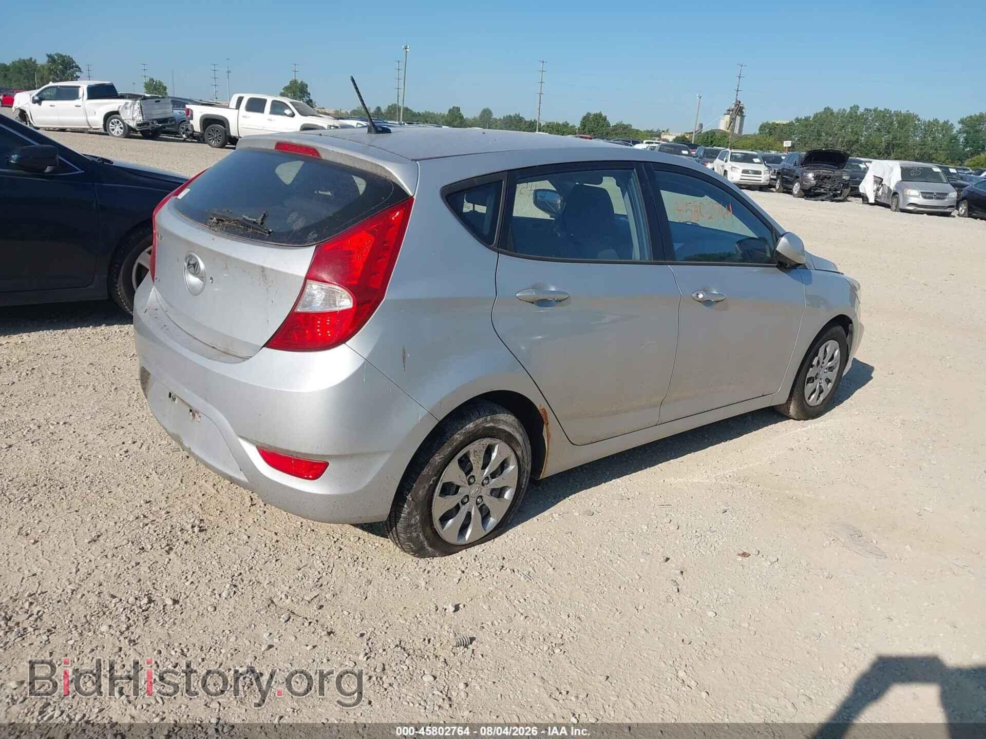 2015 HYUNDAI ACCENT - VIN: KMHCT5AE2FU226954 - Фото 4