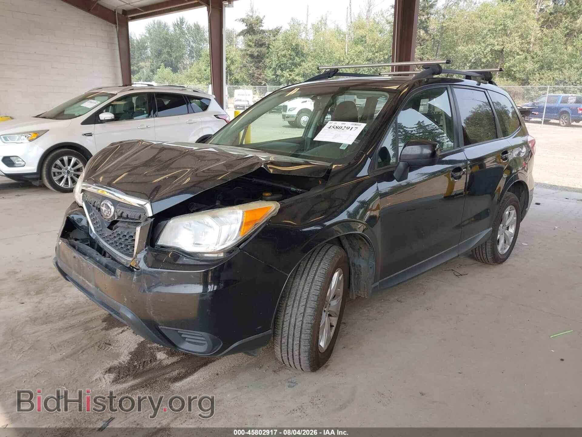 2014 SUBARU FORESTER - VIN: JF2SJAEC3EH464845 - Фото 2