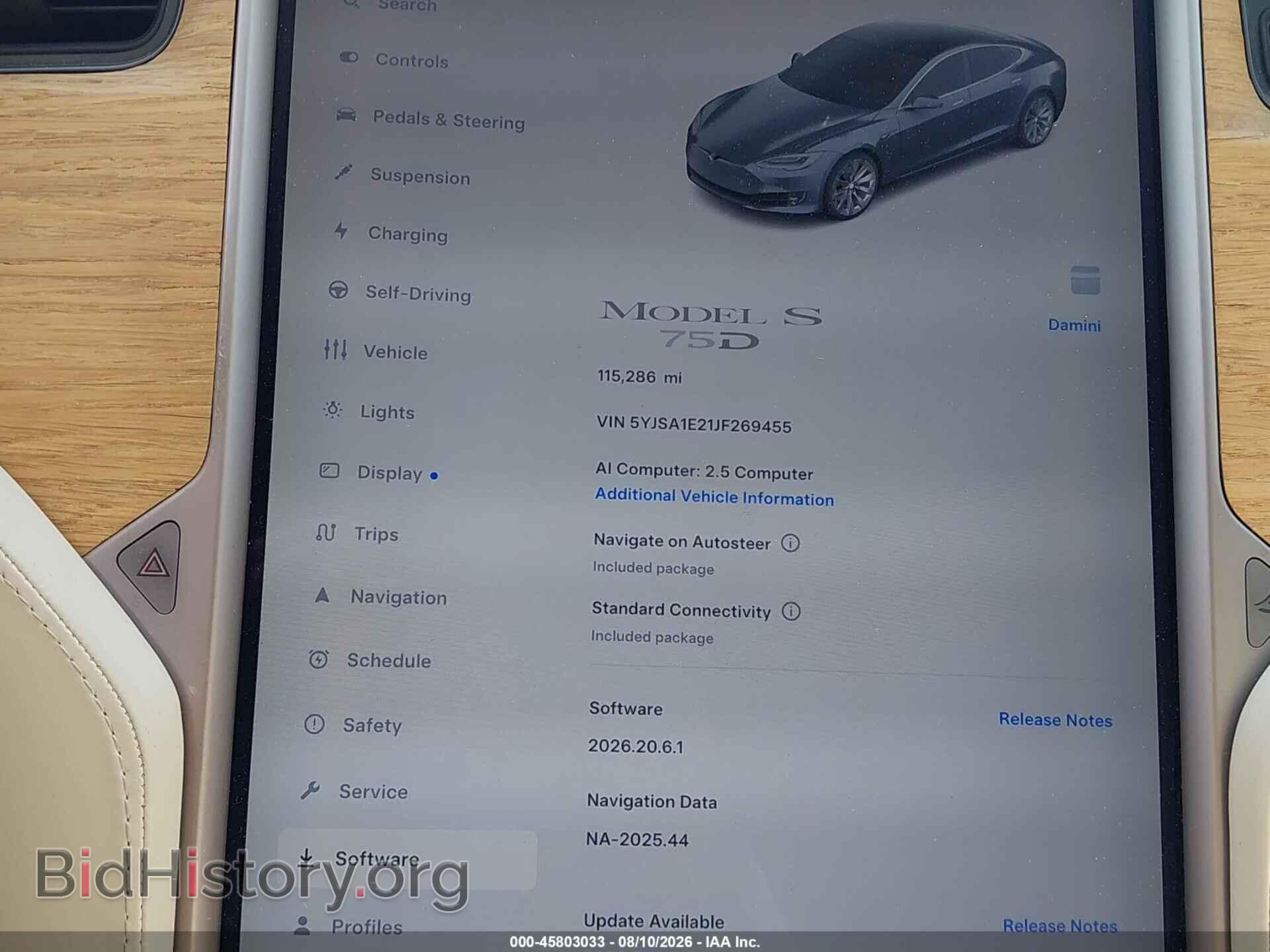 2018 TESLA MODEL S - VIN: 5YJSA1E21JF269455 - Photo 17