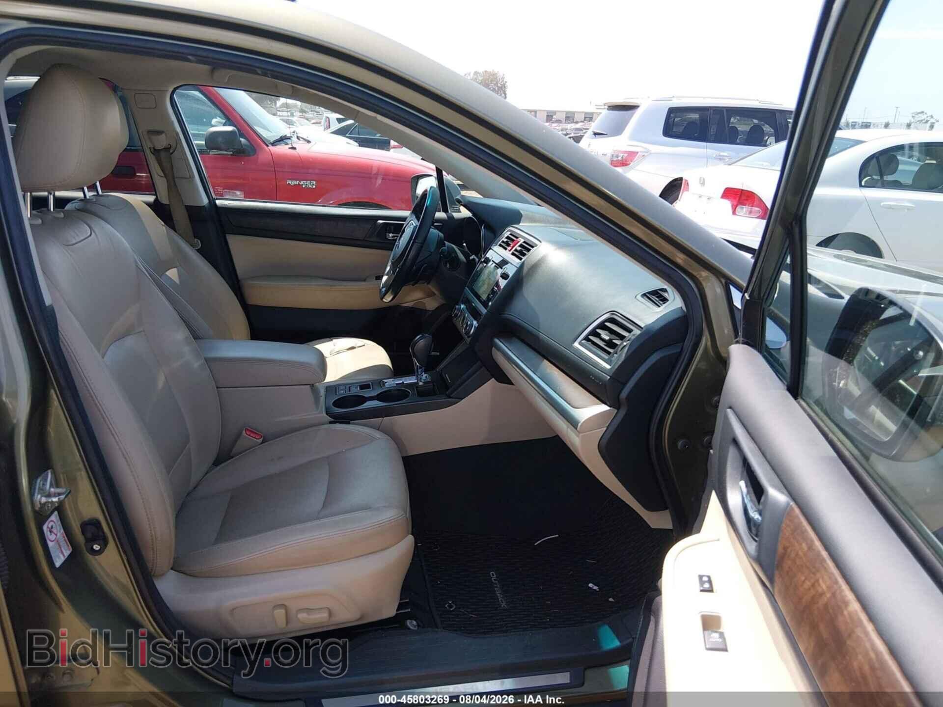 2016 SUBARU OUTBACK - VIN: 4S4BSALC7G3207908 - Фото 5
