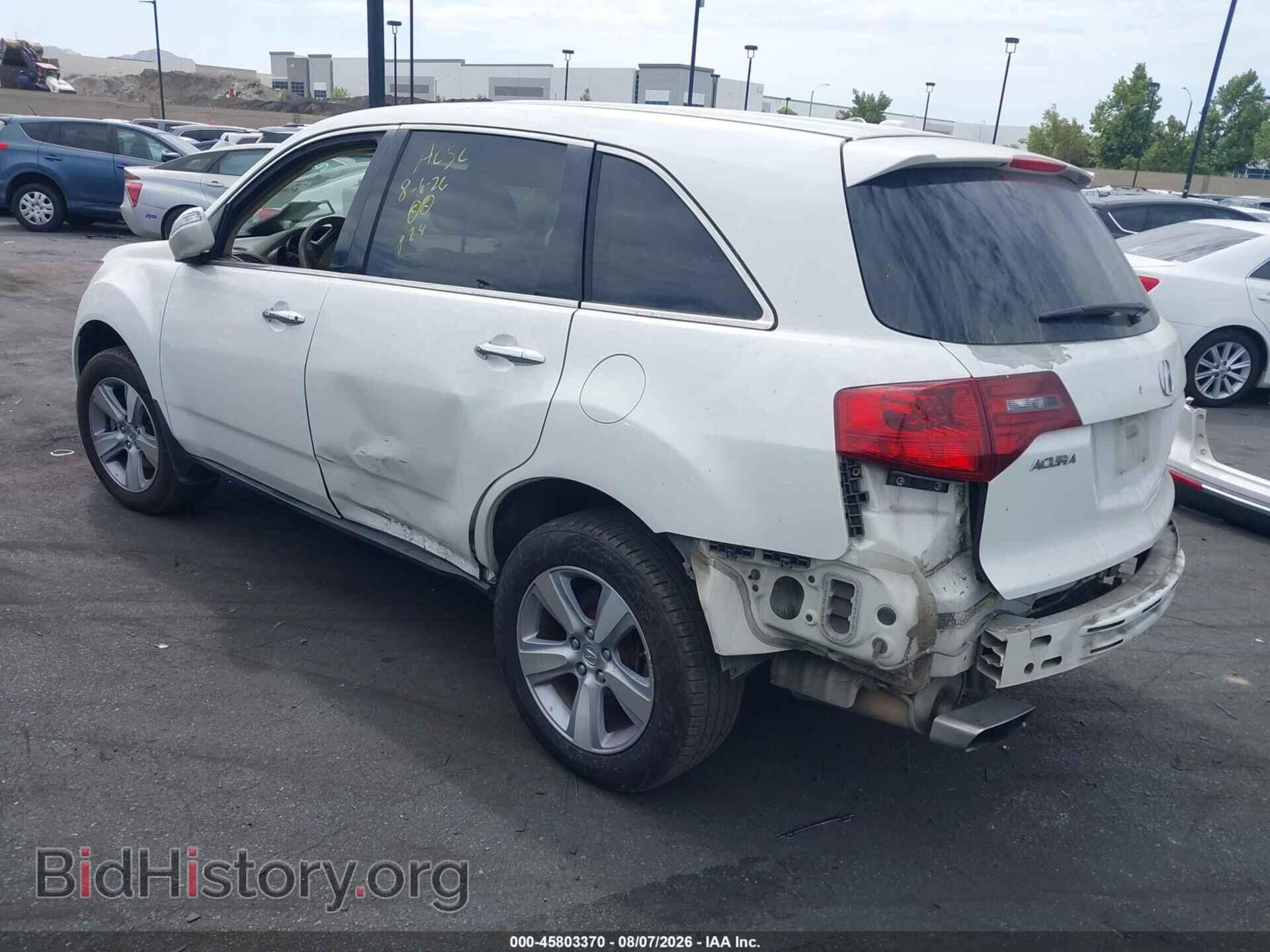 2012 ACURA MDX - VIN: 2HNYD2H30CH543523 - Фото 3