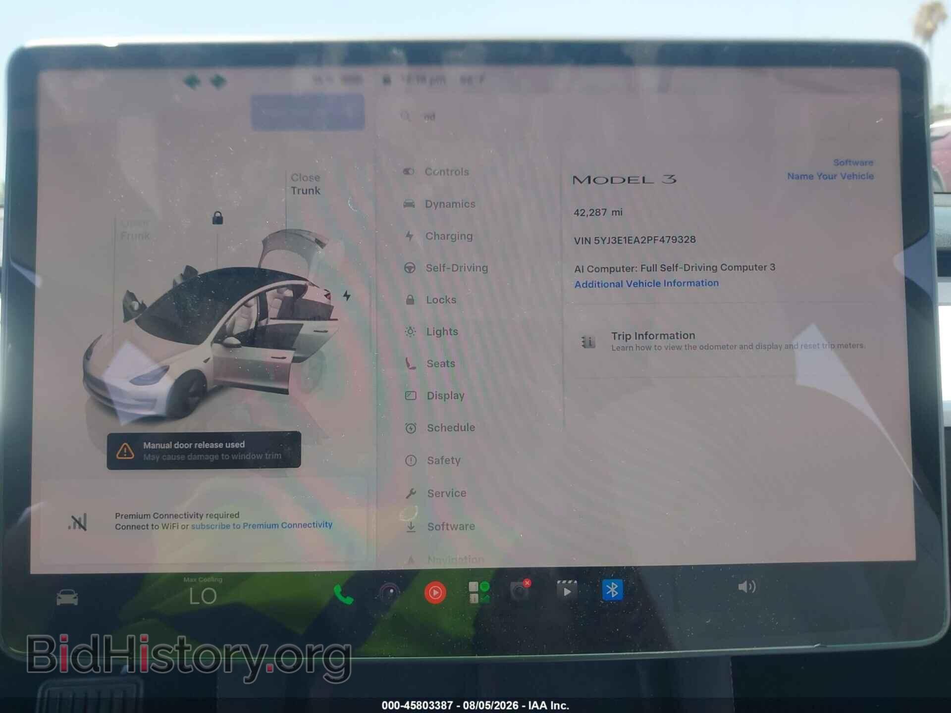 2023 TESLA MODEL 3 - VIN: 5YJ3E1EA2PF479328 - Фото 7