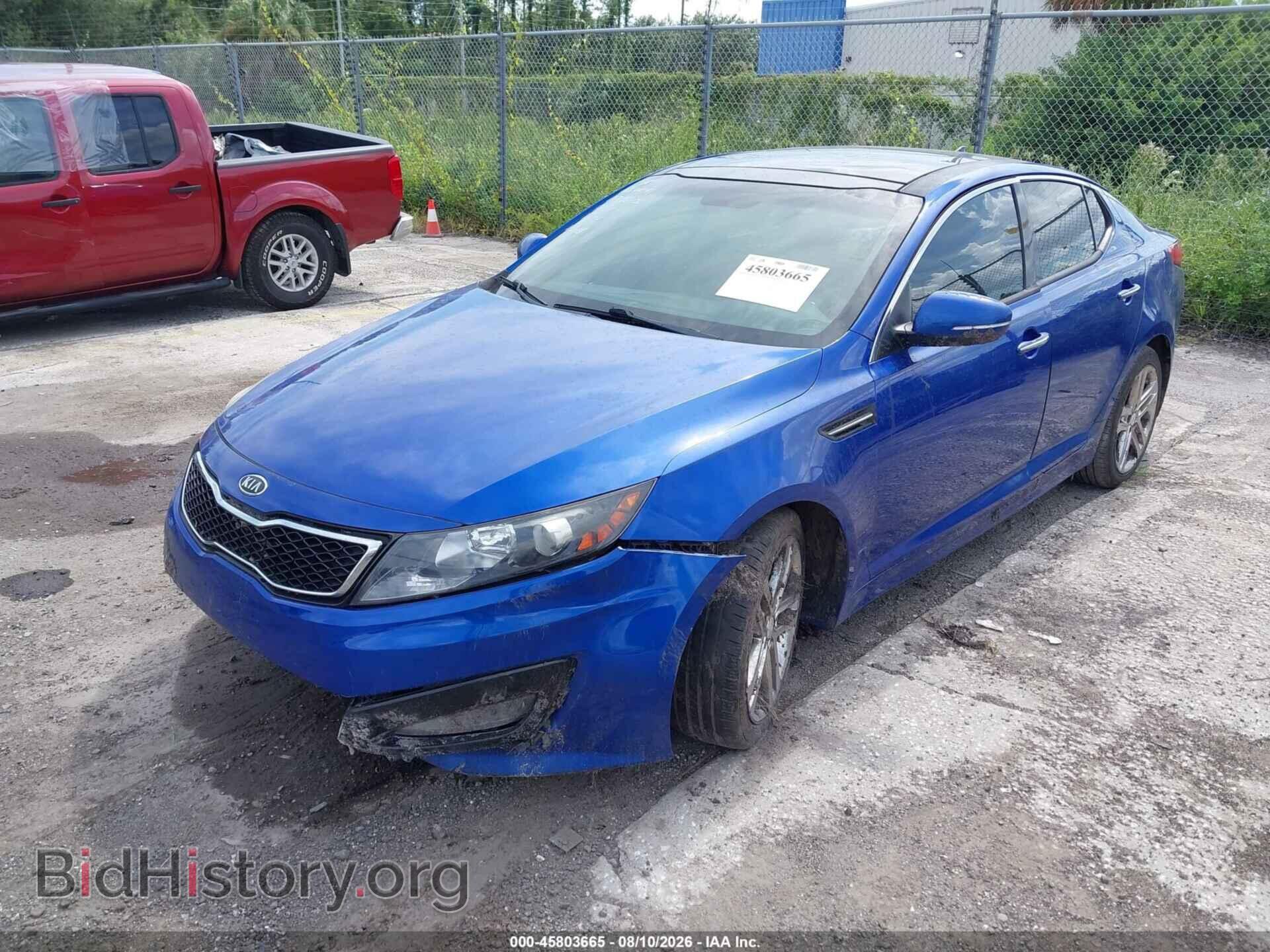 2012 KIA OPTIMA - VIN: 5XXGR4A65CG019760 - Фото 2