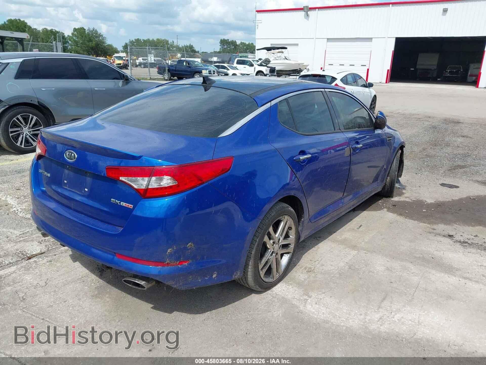 2012 KIA OPTIMA - VIN: 5XXGR4A65CG019760 - Фото 4