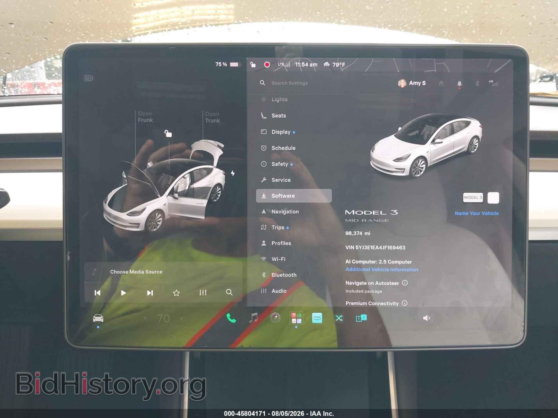 2018 TESLA MODEL 3 - VIN: 5YJ3E1EA4JF169463 - Photo 7