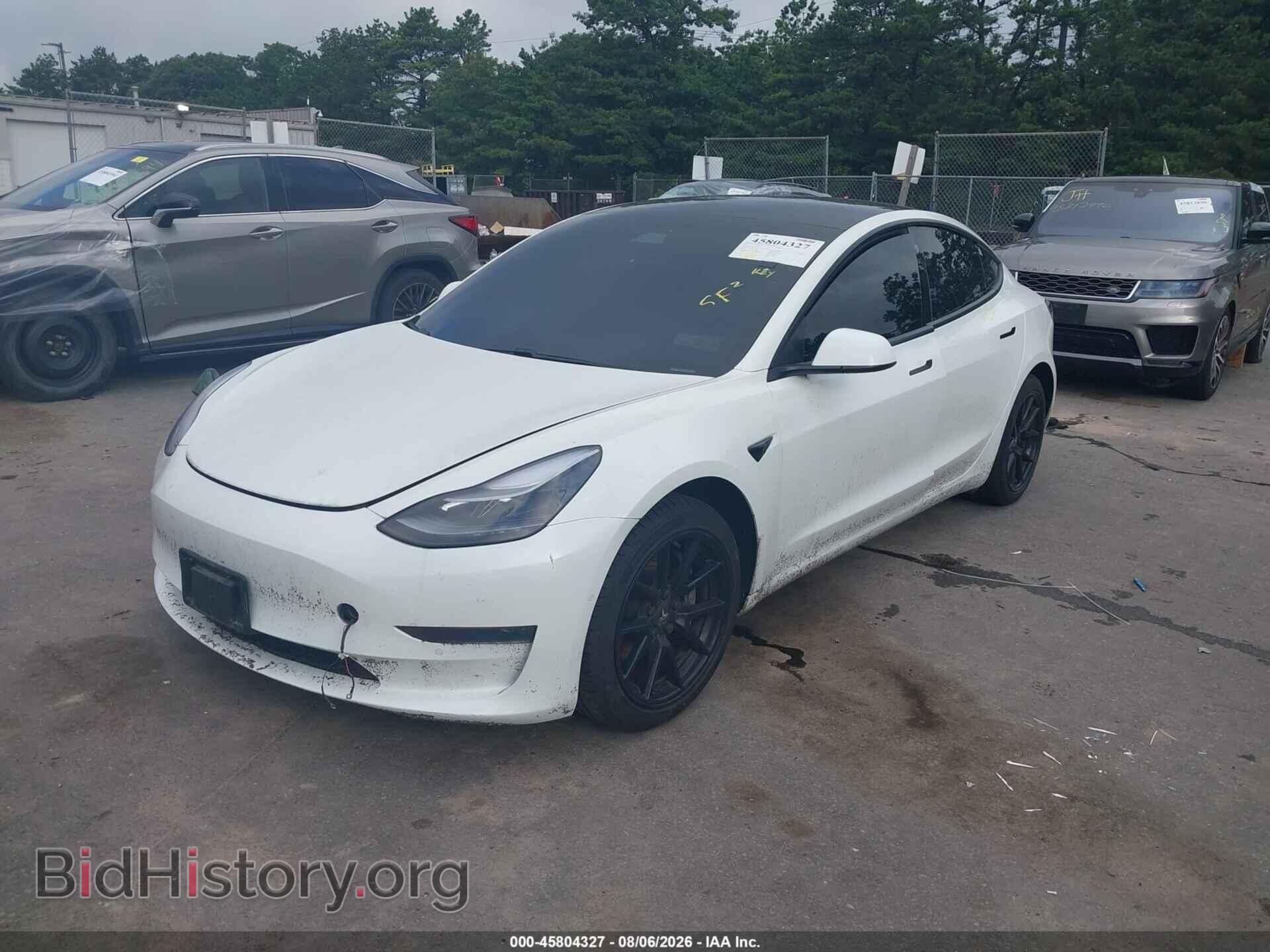 2021 TESLA MODEL 3 - VIN: 5YJ3E1EAXMF947690 - Фото 2