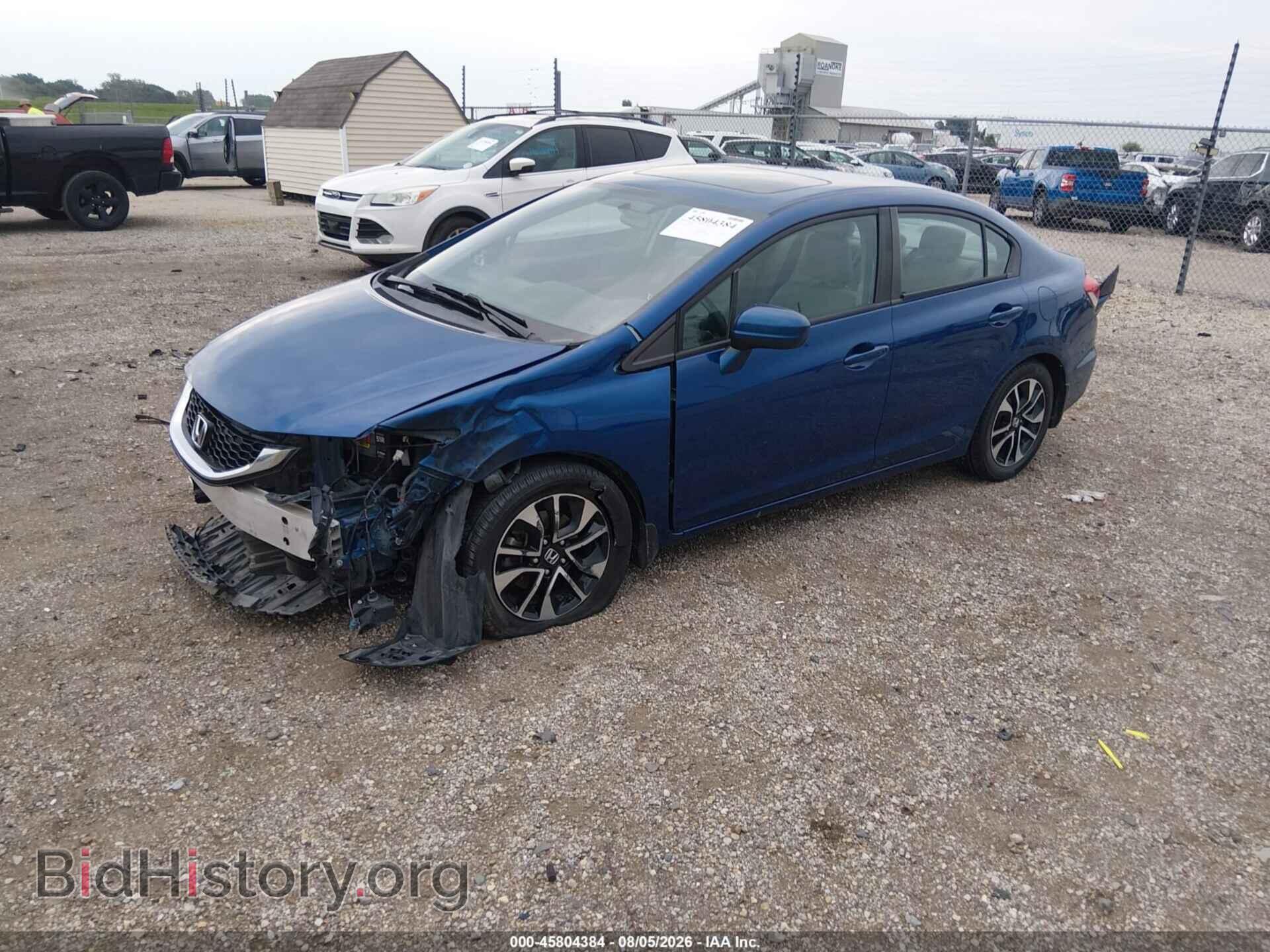 2015 HONDA CIVIC - VIN: 19XFB2F80FE078761 - Фото 2