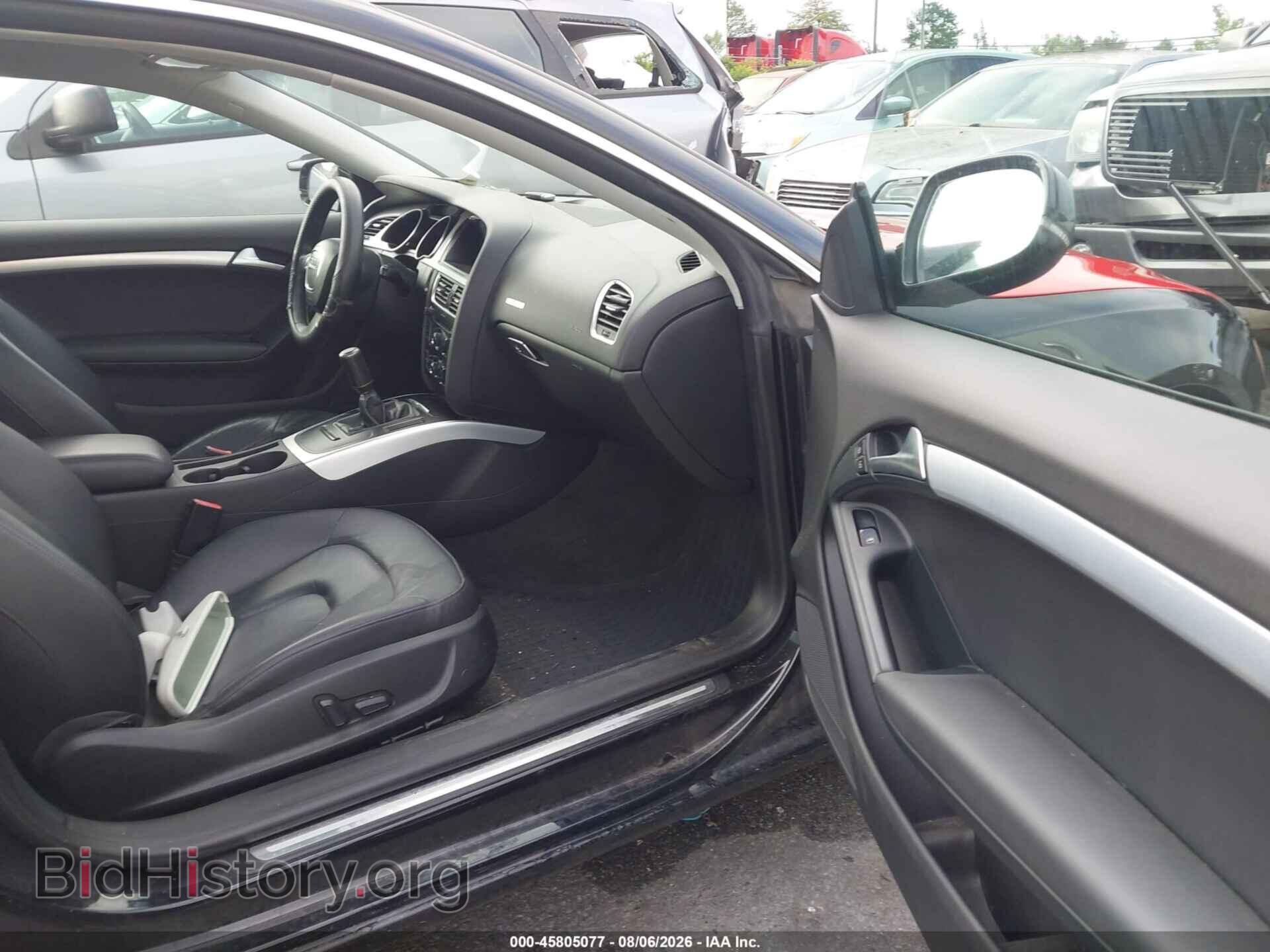 2012 AUDI A5 - VIN: WAUGFAFR1CA004837 - Photo 5