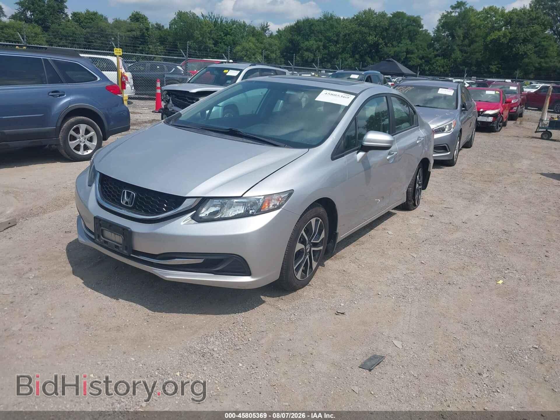 2015 HONDA CIVIC - VIN: 19XFB2F80FE070580 - Фото 2