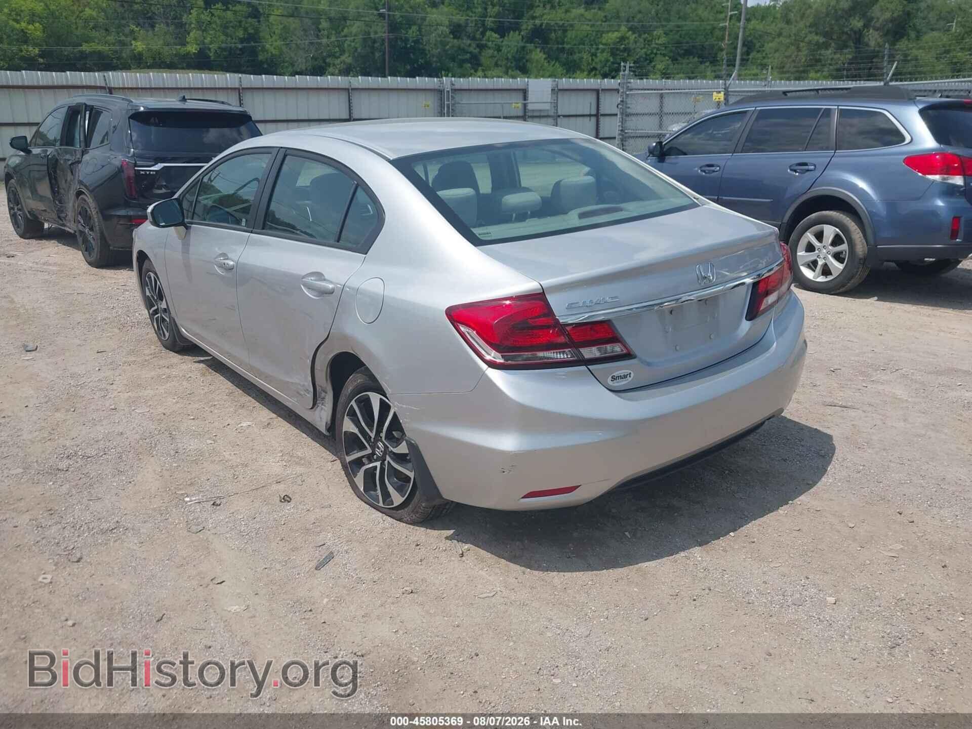 2015 HONDA CIVIC - VIN: 19XFB2F80FE070580 - Фото 3