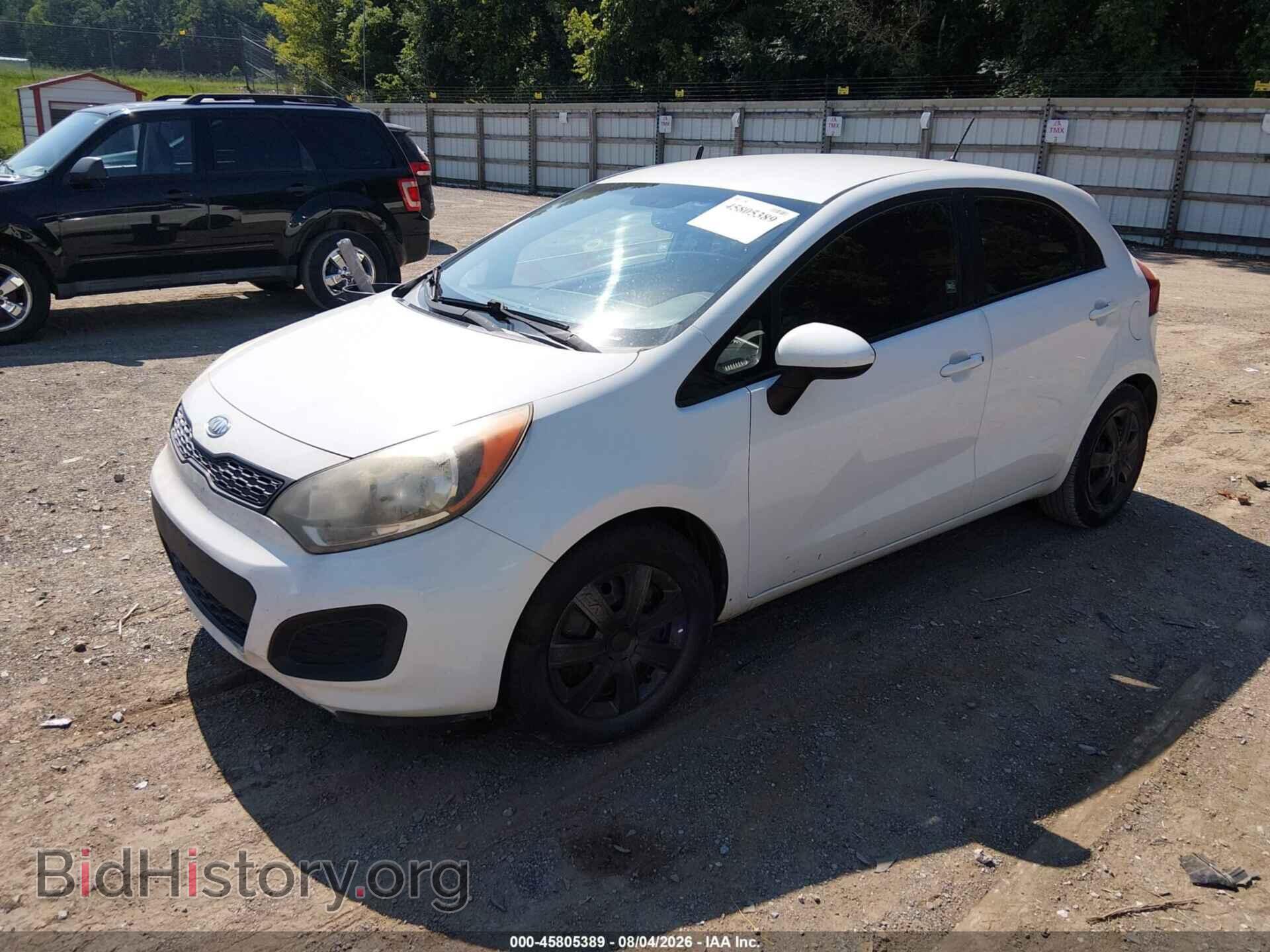2013 KIA RIO - VIN: KNADM5A30D6118934 - Фото 2