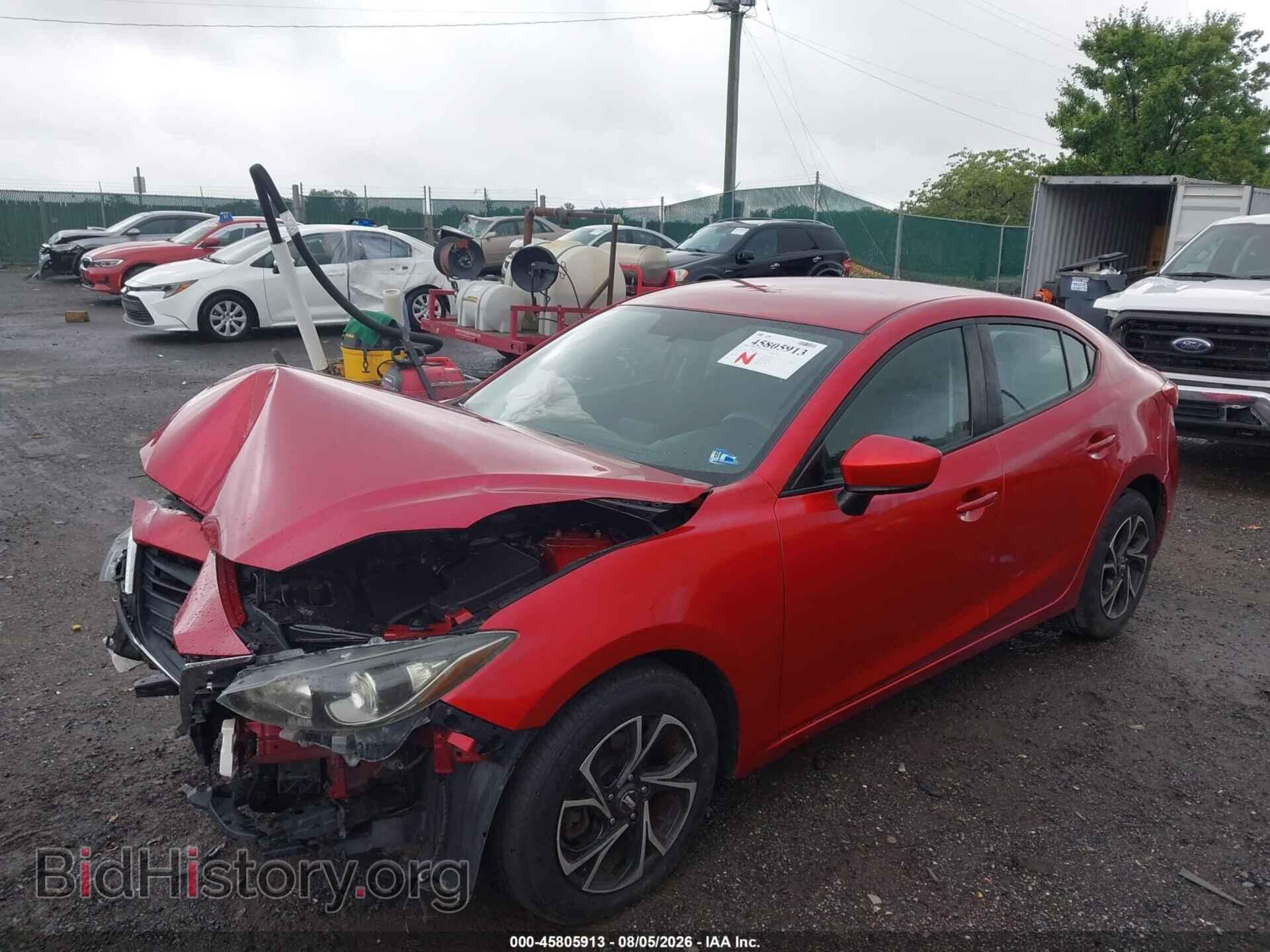 2014 MAZDA MAZDA3 - VIN: JM1BM1U71E1143101 - Фото 2