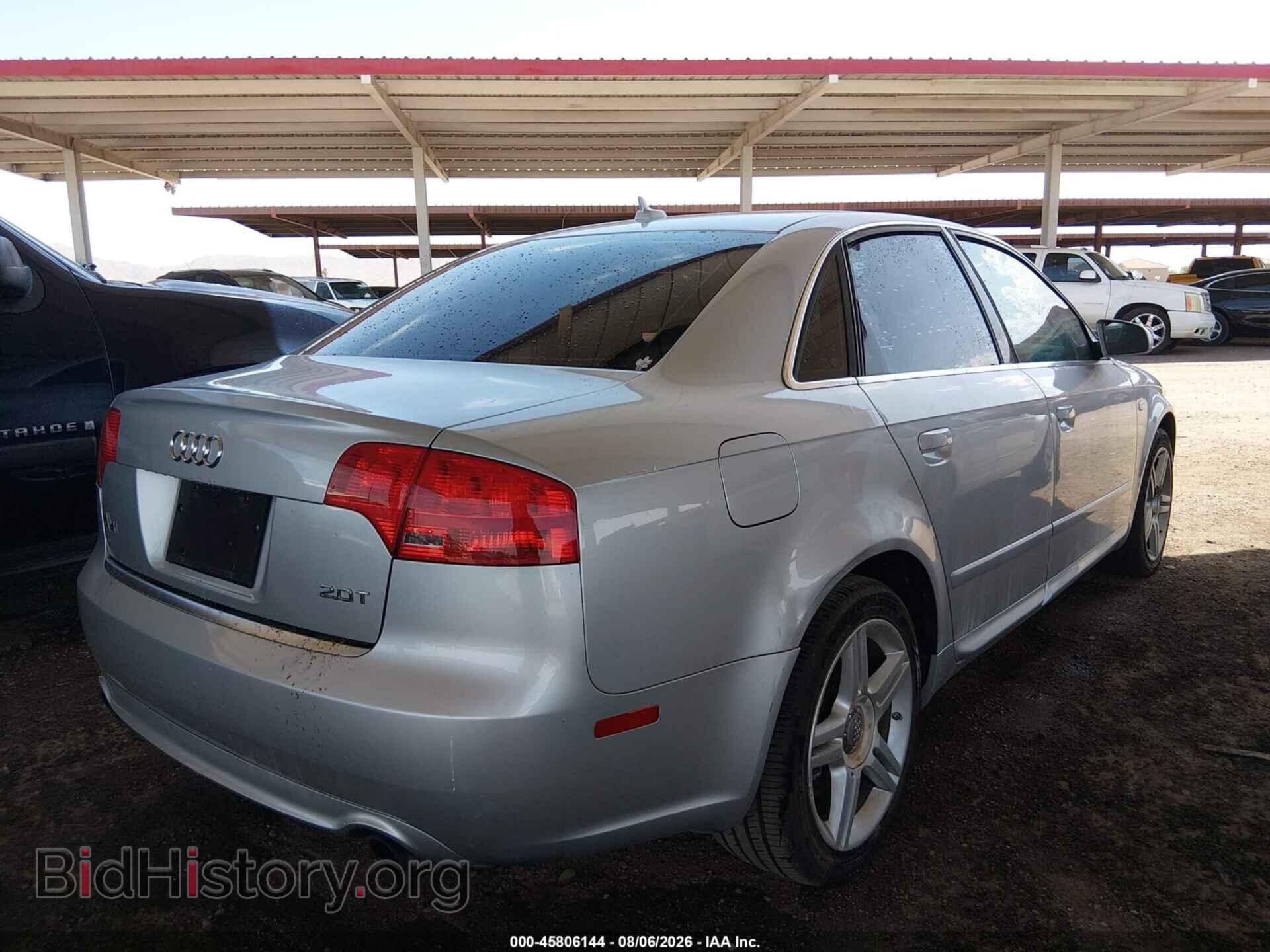 2008 AUDI A4 - VIN: WAUAF78EX8A067428 - Photo 4