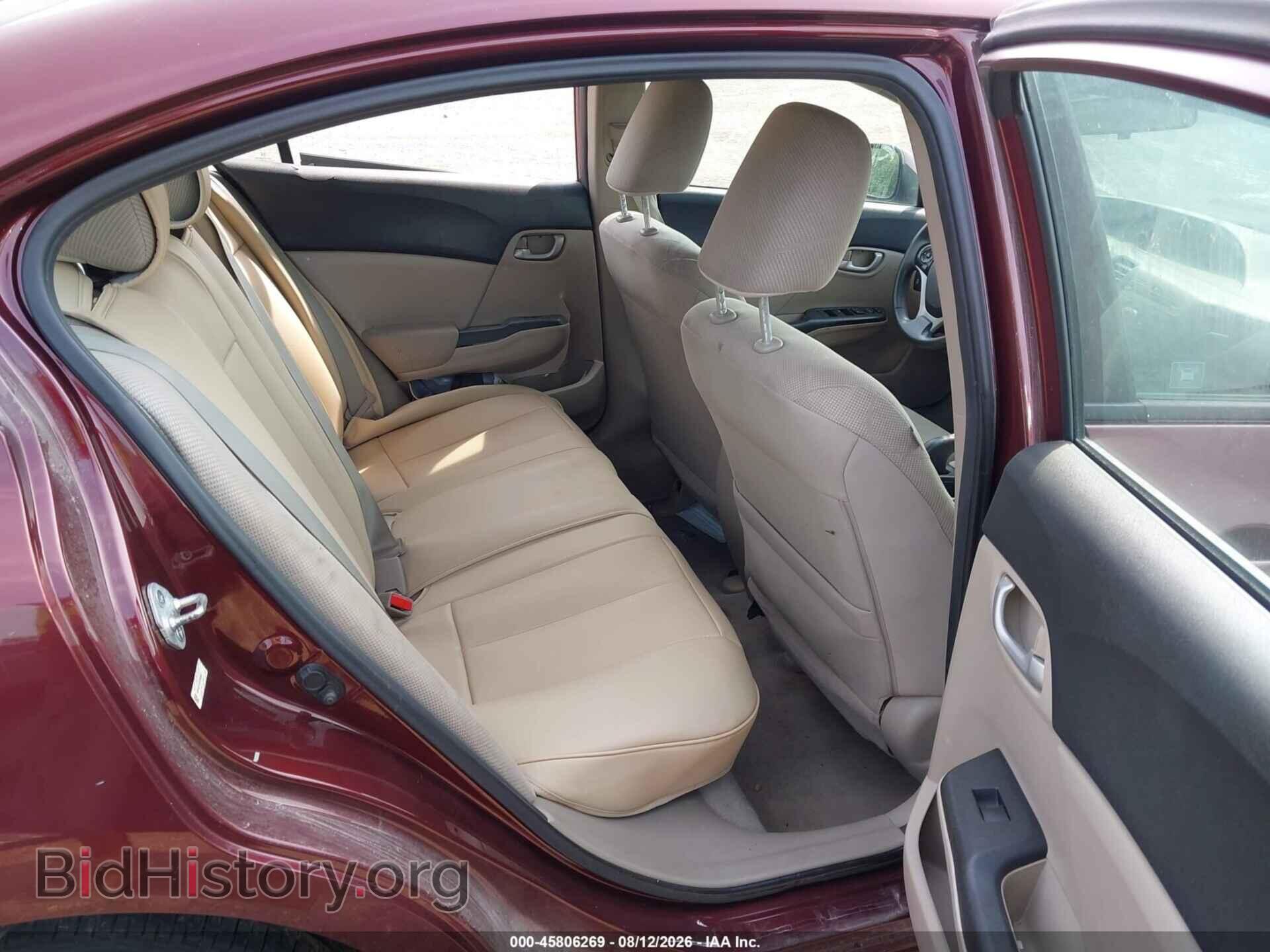 2012 HONDA CIVIC - VIN: 19XFB2F53CE055847 - Photo 8
