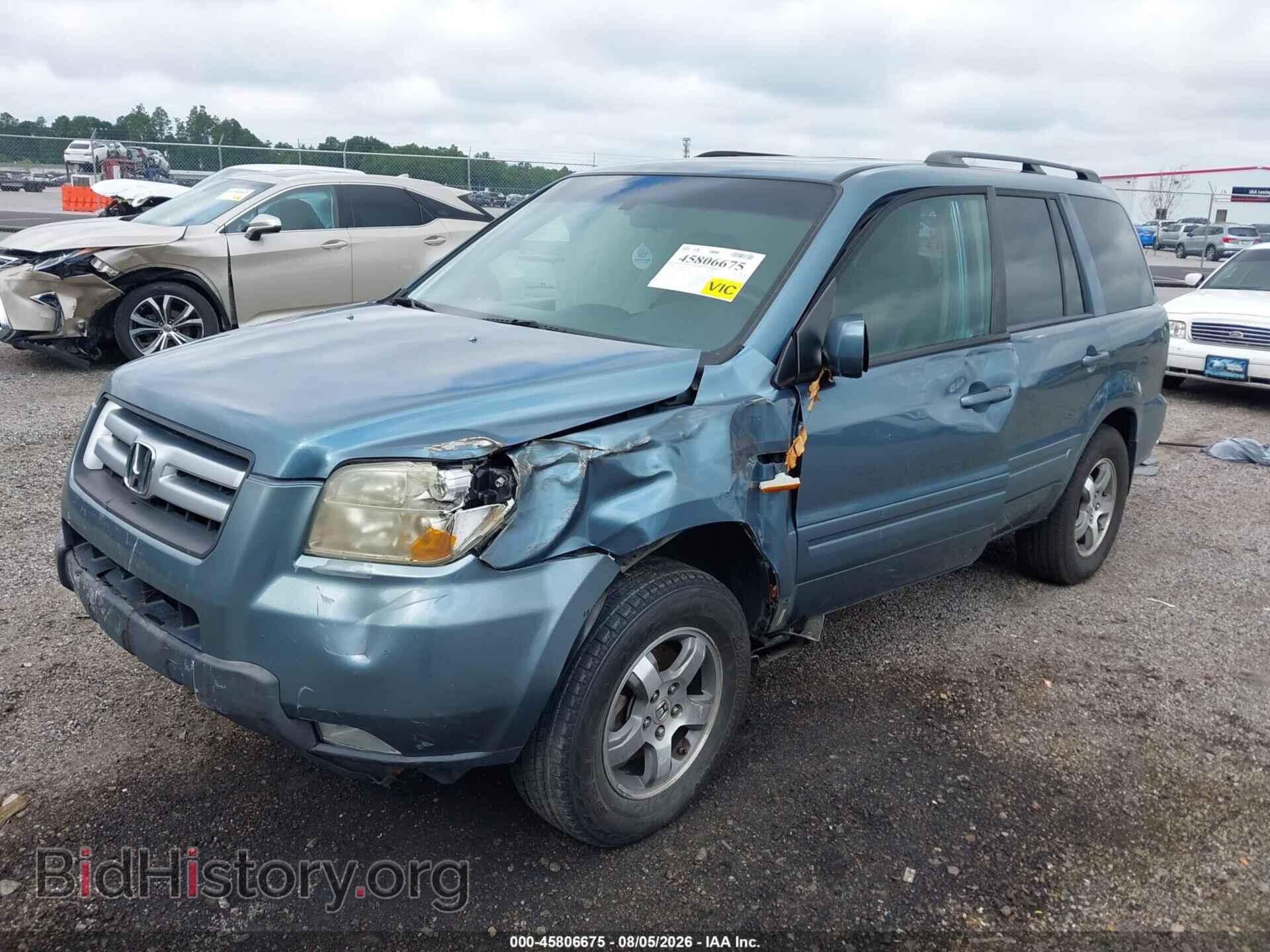 2006 HONDA PILOT - VIN: 5FNYF18656B020092 - Фото 2