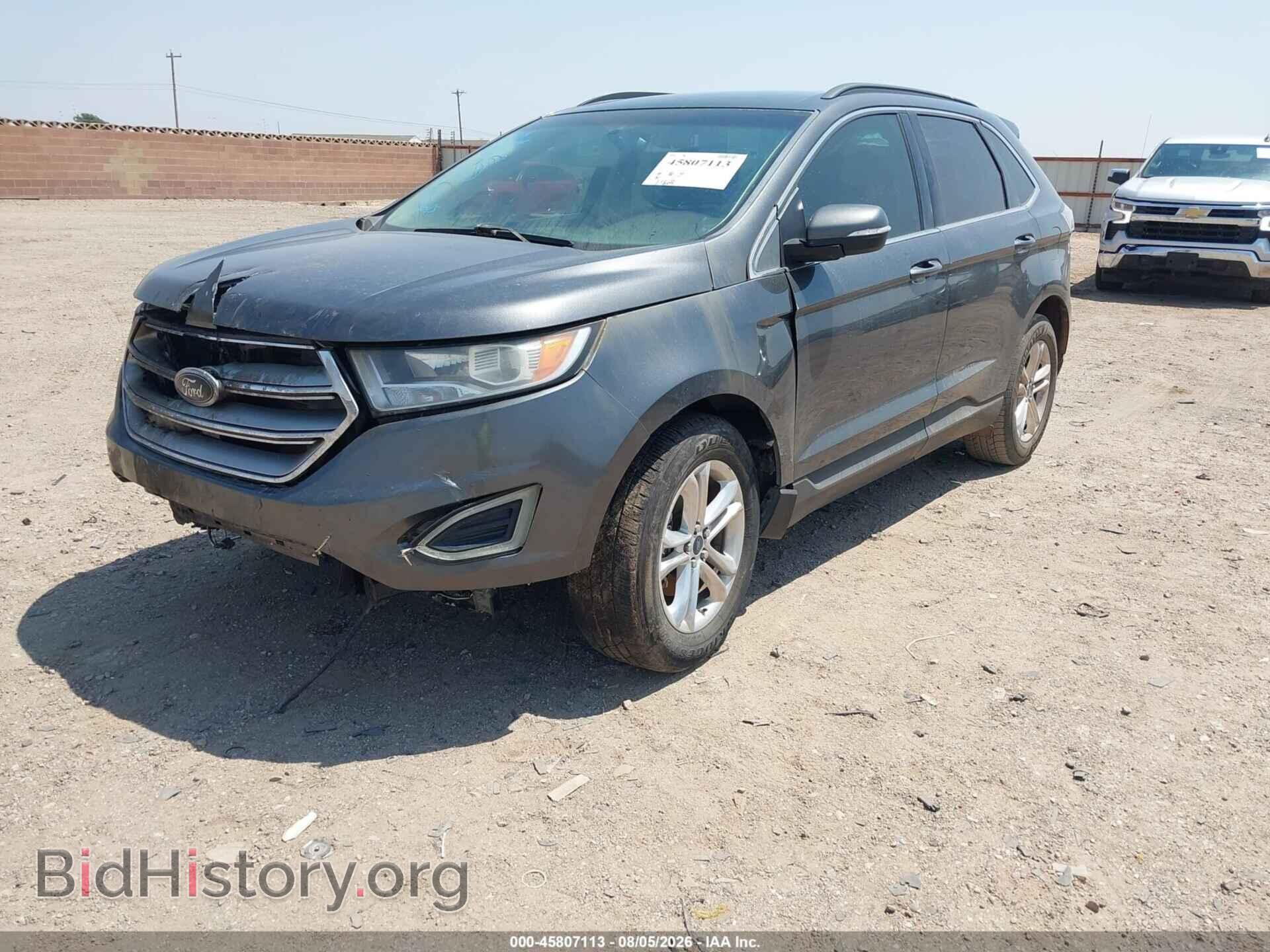 2015 FORD EDGE - VIN: 2FMTK3J89FBB20718 - Фото 2