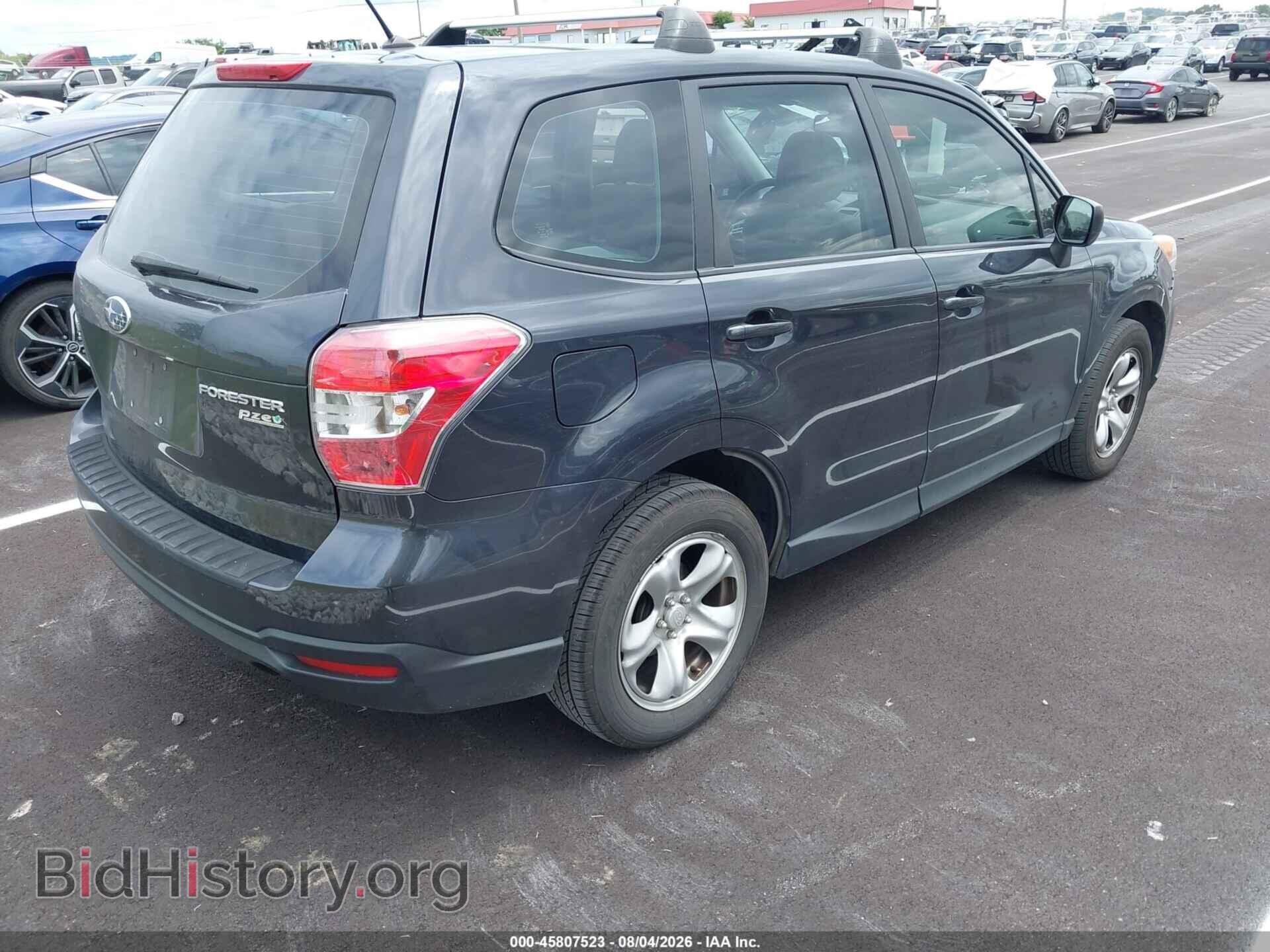2014 SUBARU FORESTER - VIN: JF2SJAAC8EH524253 - Фото 4