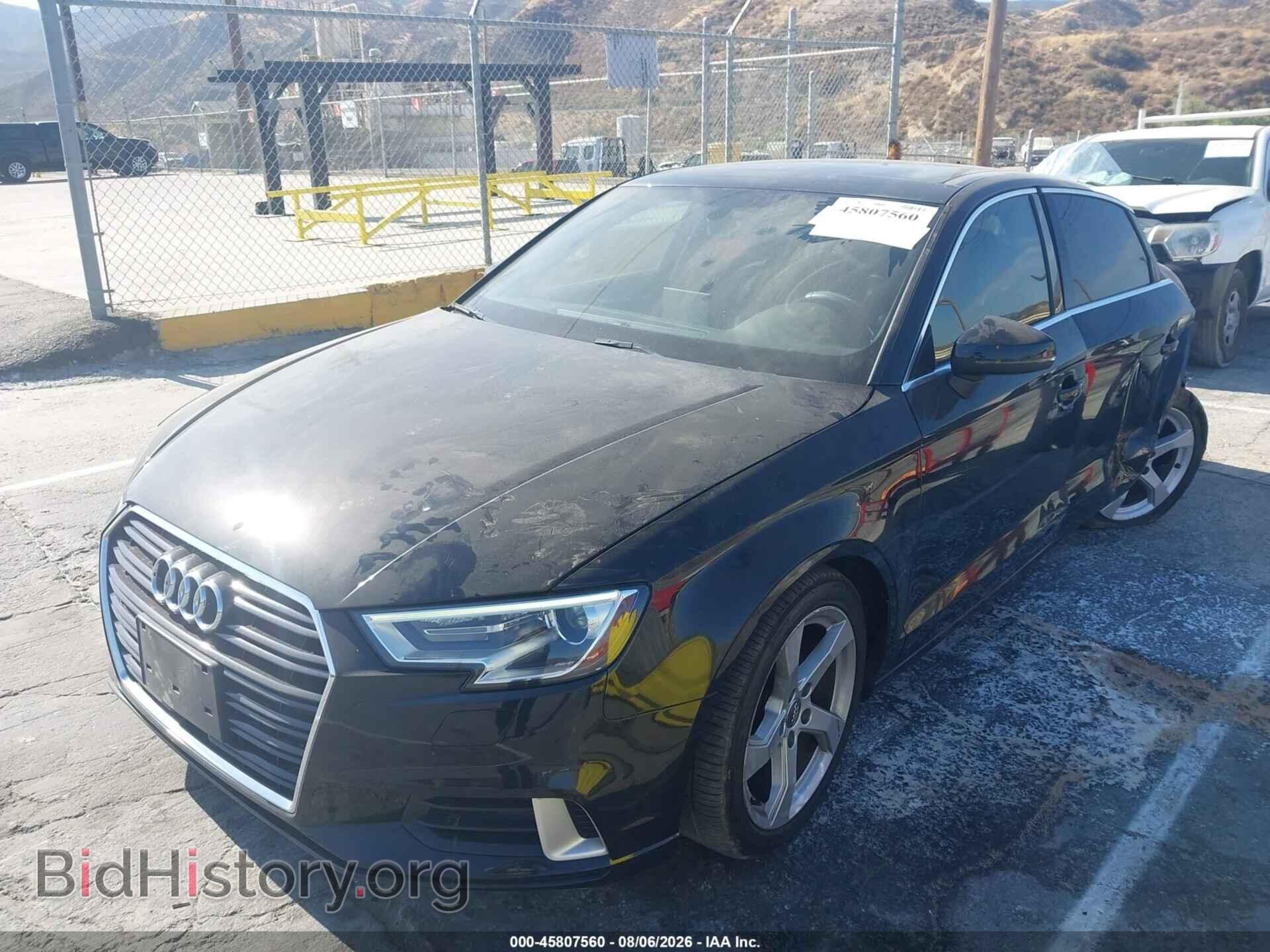 2019 AUDI A3 - VIN: WAUAUGFF2K1010357 - Photo 2