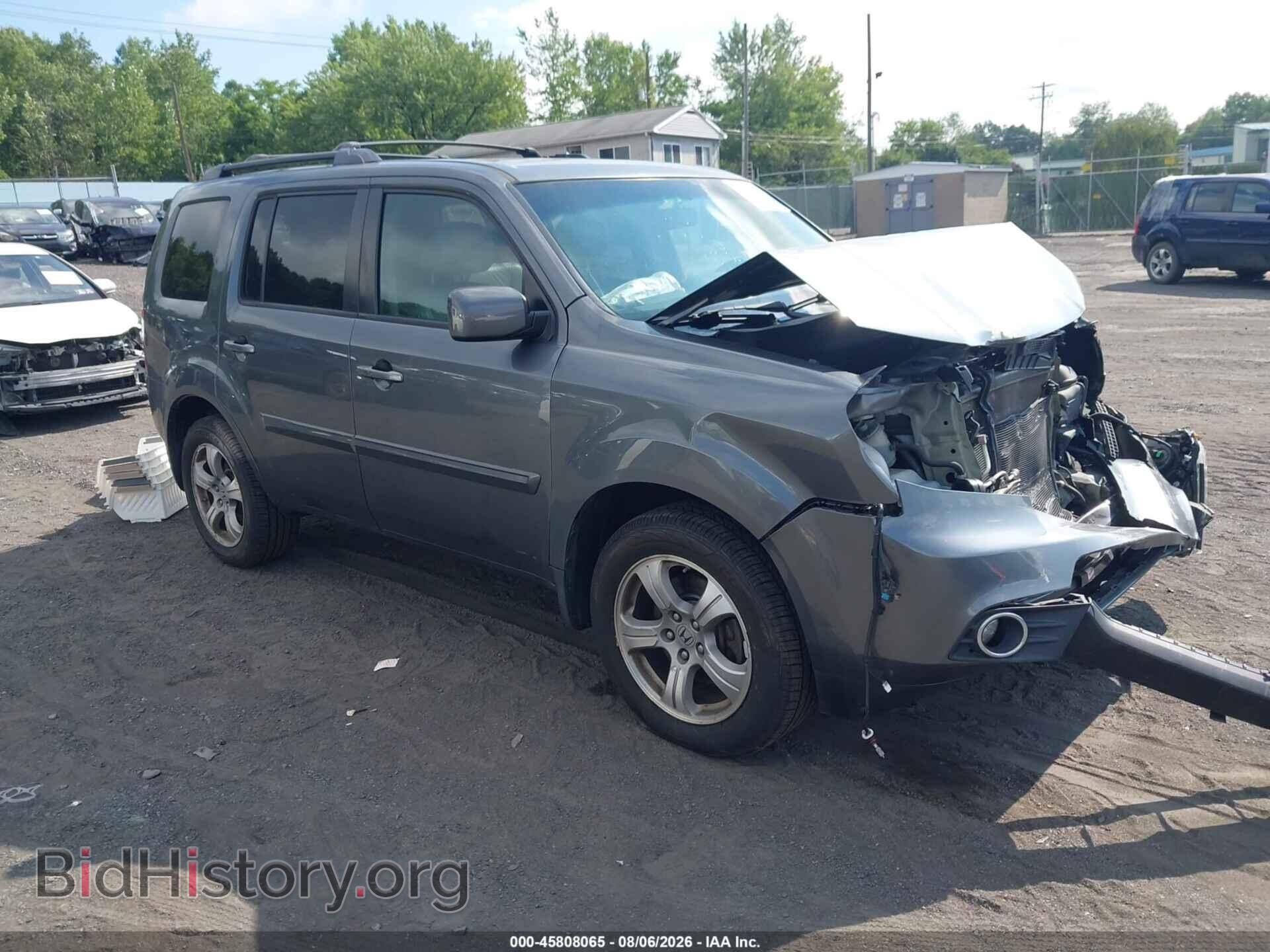 Photo 5FNYF4H5XDB014455 - HONDA PILOT 2013