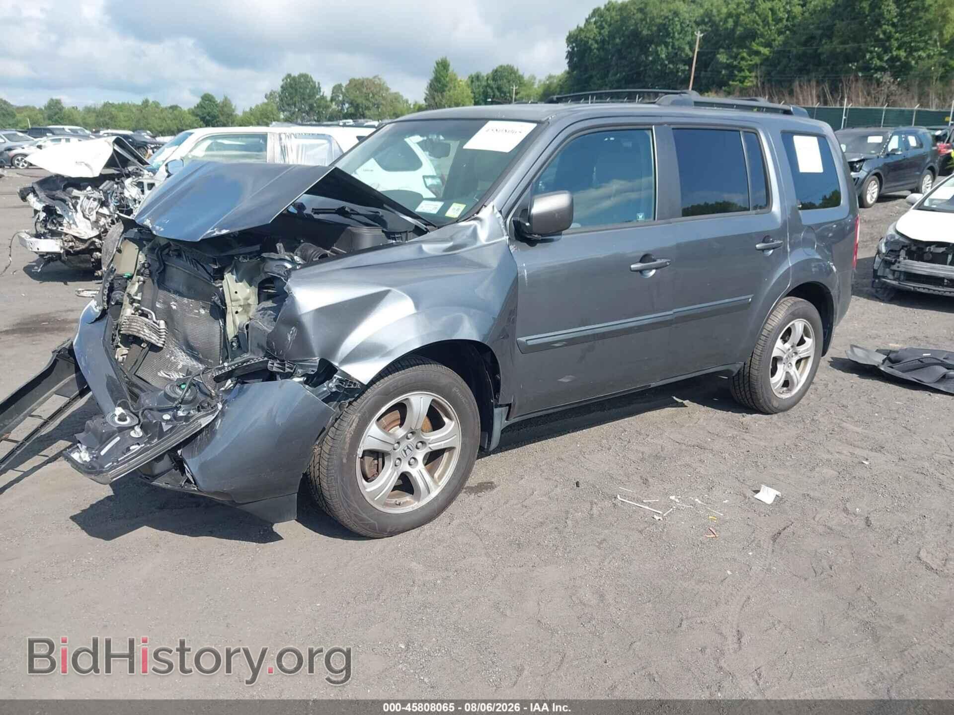 2013 HONDA PILOT - VIN: 5FNYF4H5XDB014455 - Photo 2