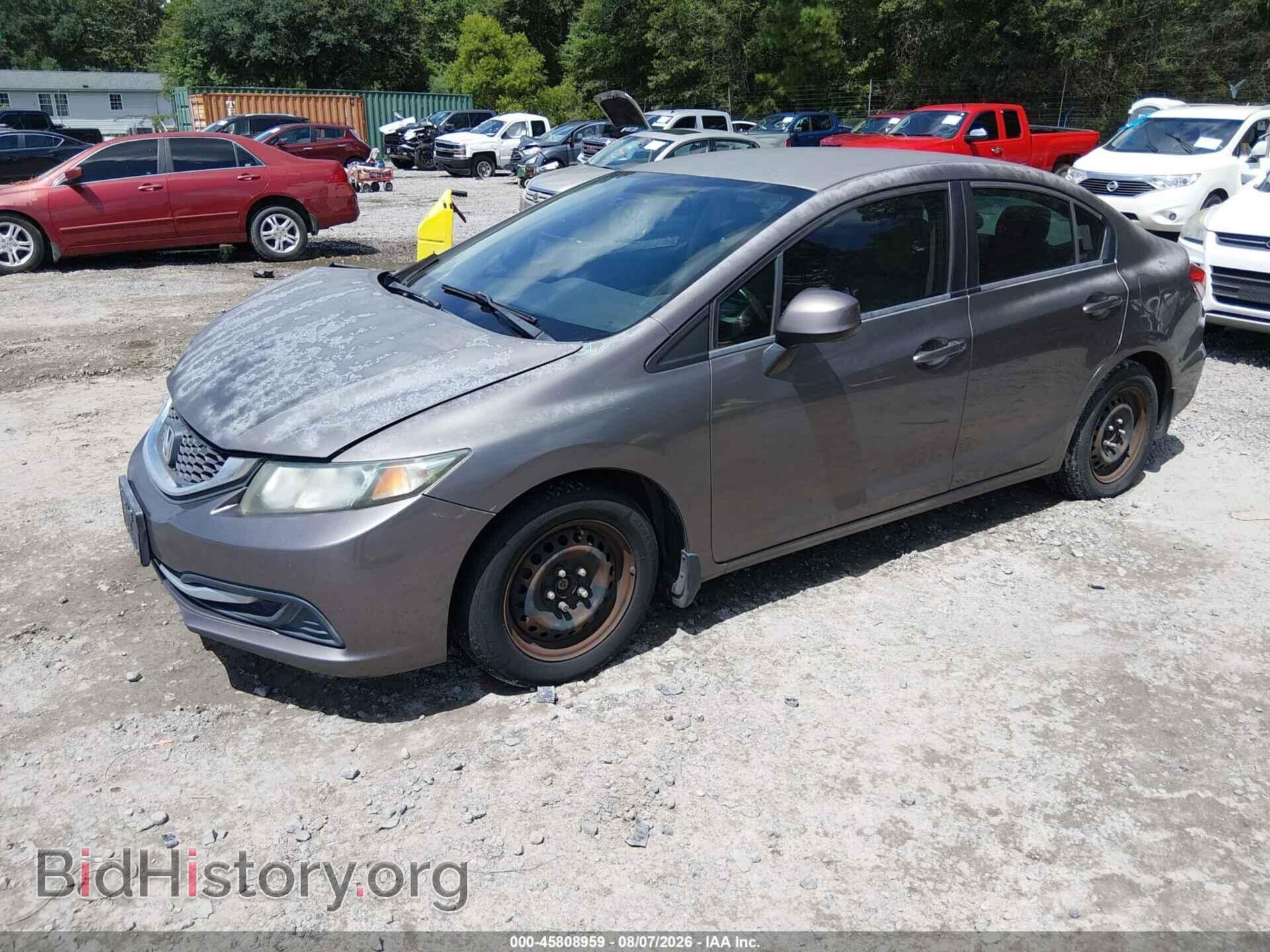 2013 HONDA CIVIC - VIN: 2HGFB2F59DH593444 - Photo 2