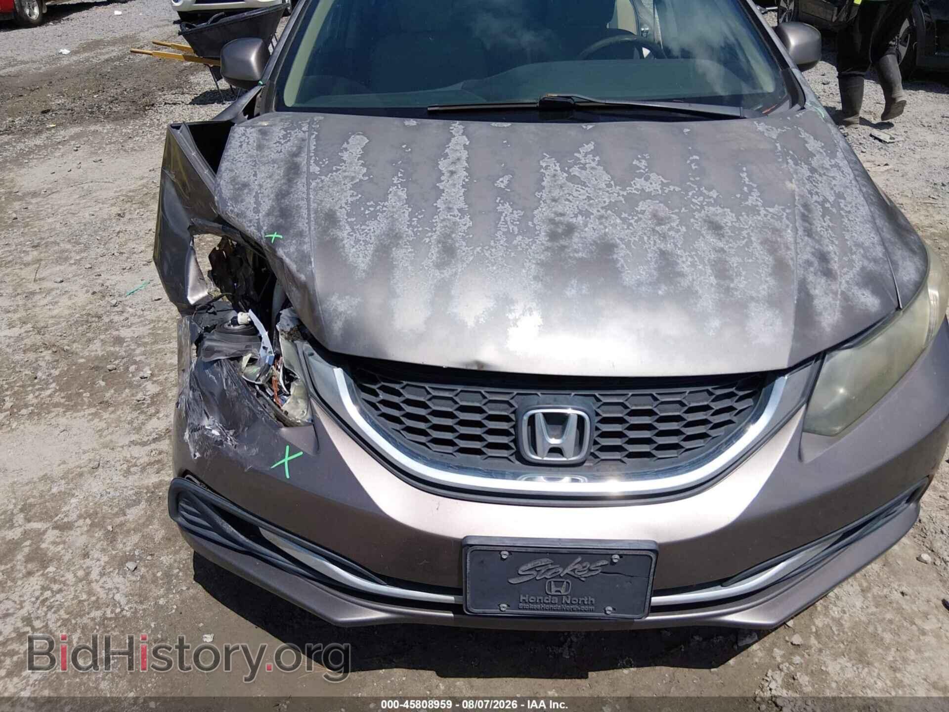 2013 HONDA CIVIC - VIN: 2HGFB2F59DH593444 - Photo 6