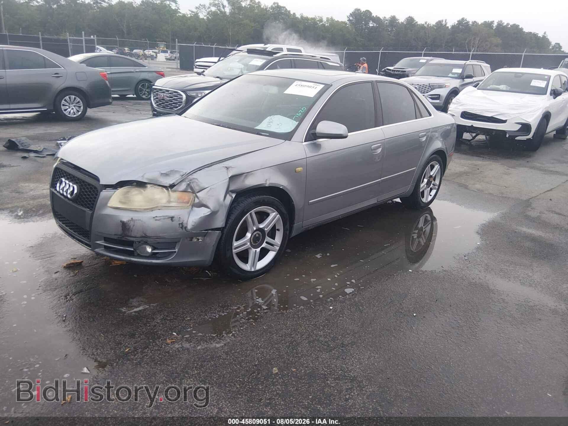 2007 AUDI A4 - VIN: WAUAF78EX7A140084 - Photo 2