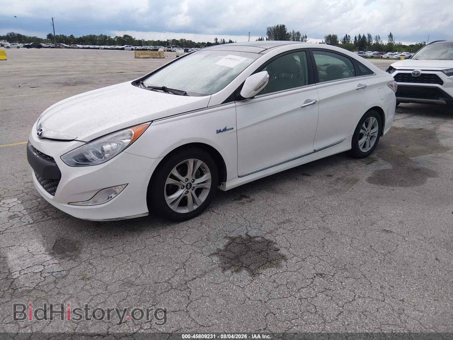 2012 HYUNDAI SONATA HYBRID - VIN: KMHEC4A41CA027885 - Фото 2