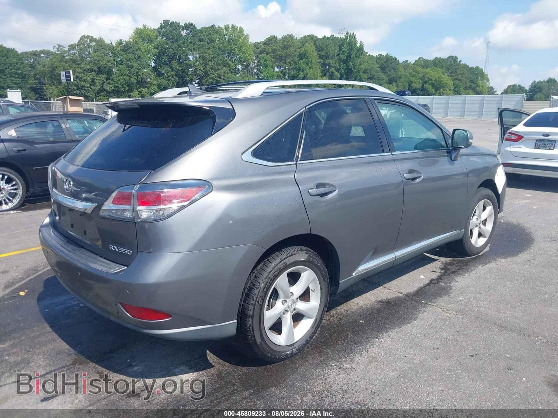2013 LEXUS RX 350 - VIN: 2T2BK1BA9DC193187 - Фото 4