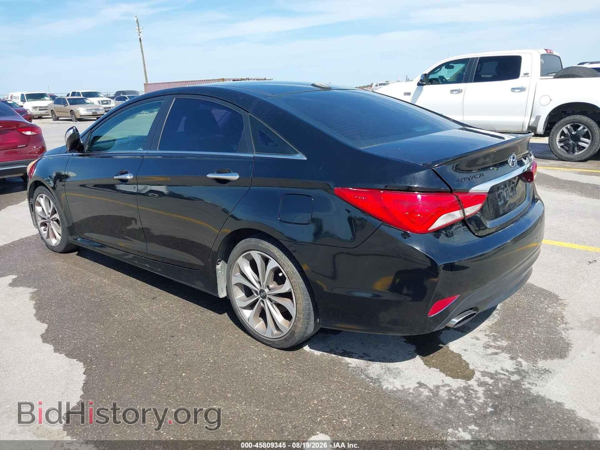 2014 HYUNDAI SONATA - VIN: 5NPEC4AB1EH865929 - Фото 3
