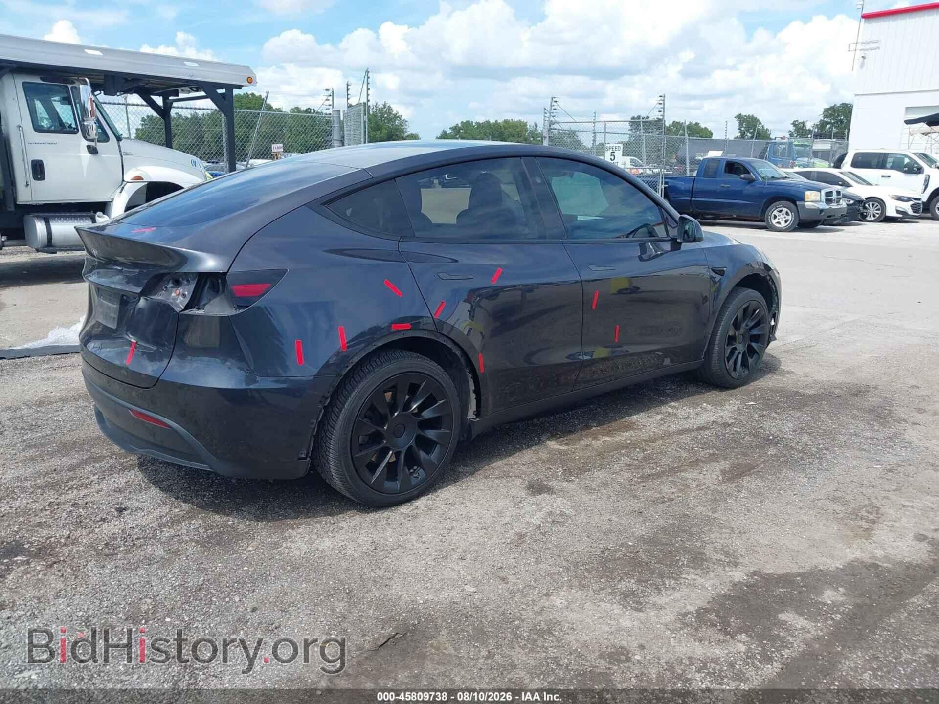 2024 TESLA MODEL Y - VIN: 7SAYGDED7RF097040 - Фото 4