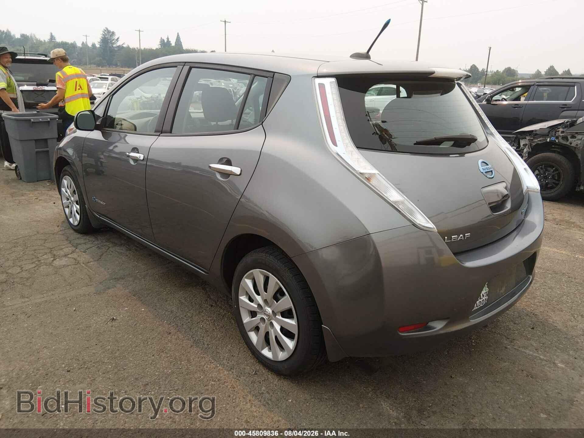 2014 NISSAN LEAF - VIN: 1N4AZ0CP7EC335948 - Фото 3