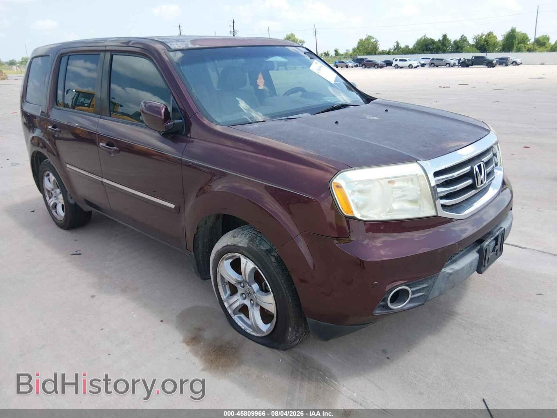 Photo 5FNYF3H95EB025216 - HONDA PILOT 2014