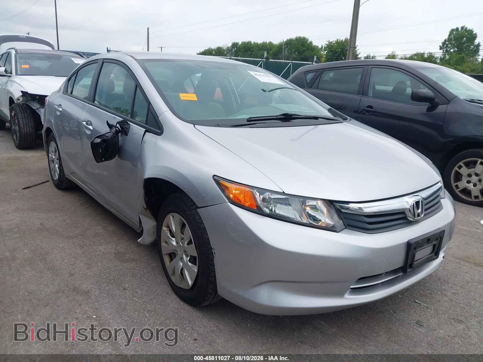 Фотография 19XFB2F59CE032816 - HONDA CIVIC 2012