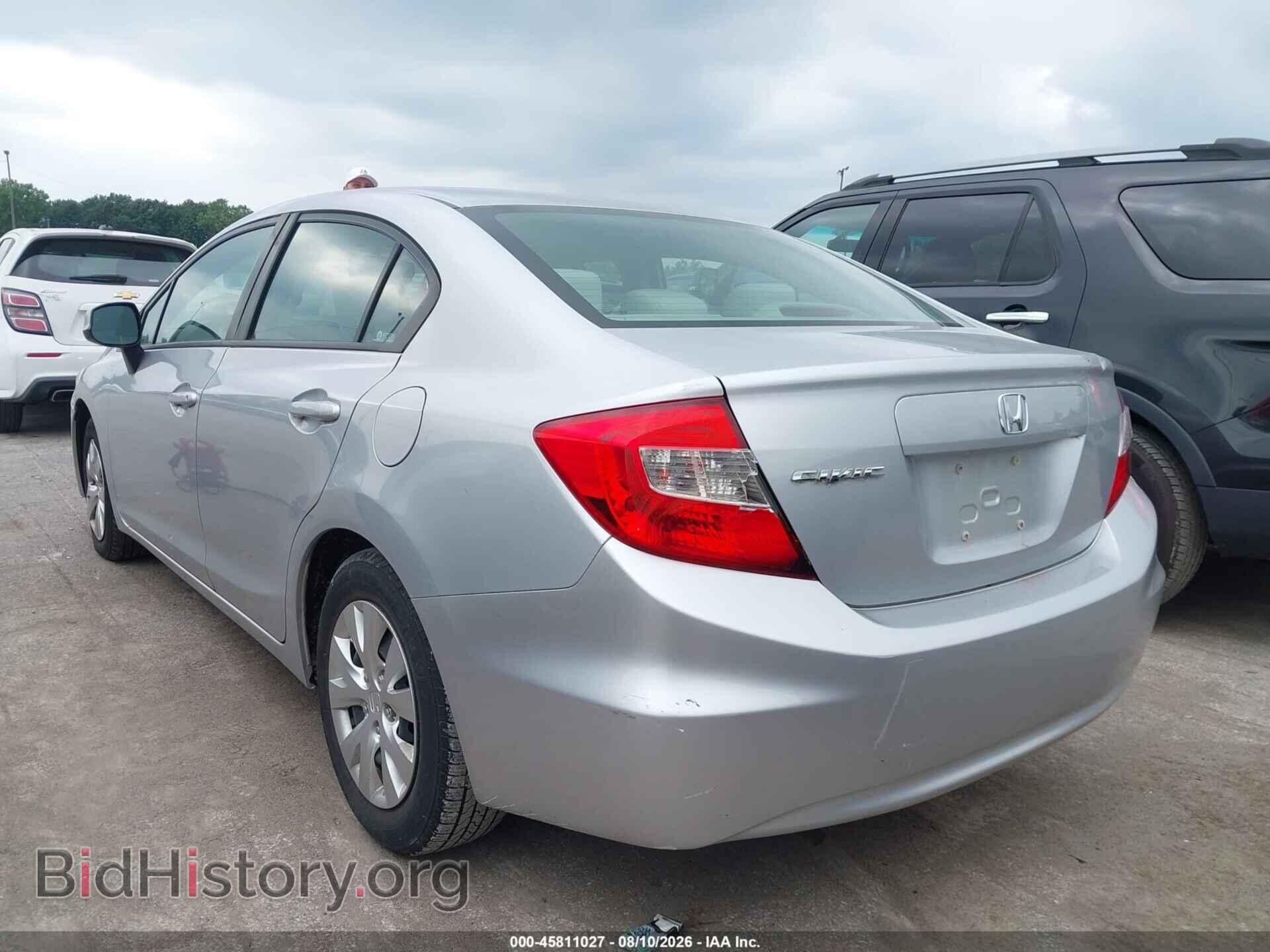 2012 HONDA CIVIC - VIN: 19XFB2F59CE032816 - Фото 3