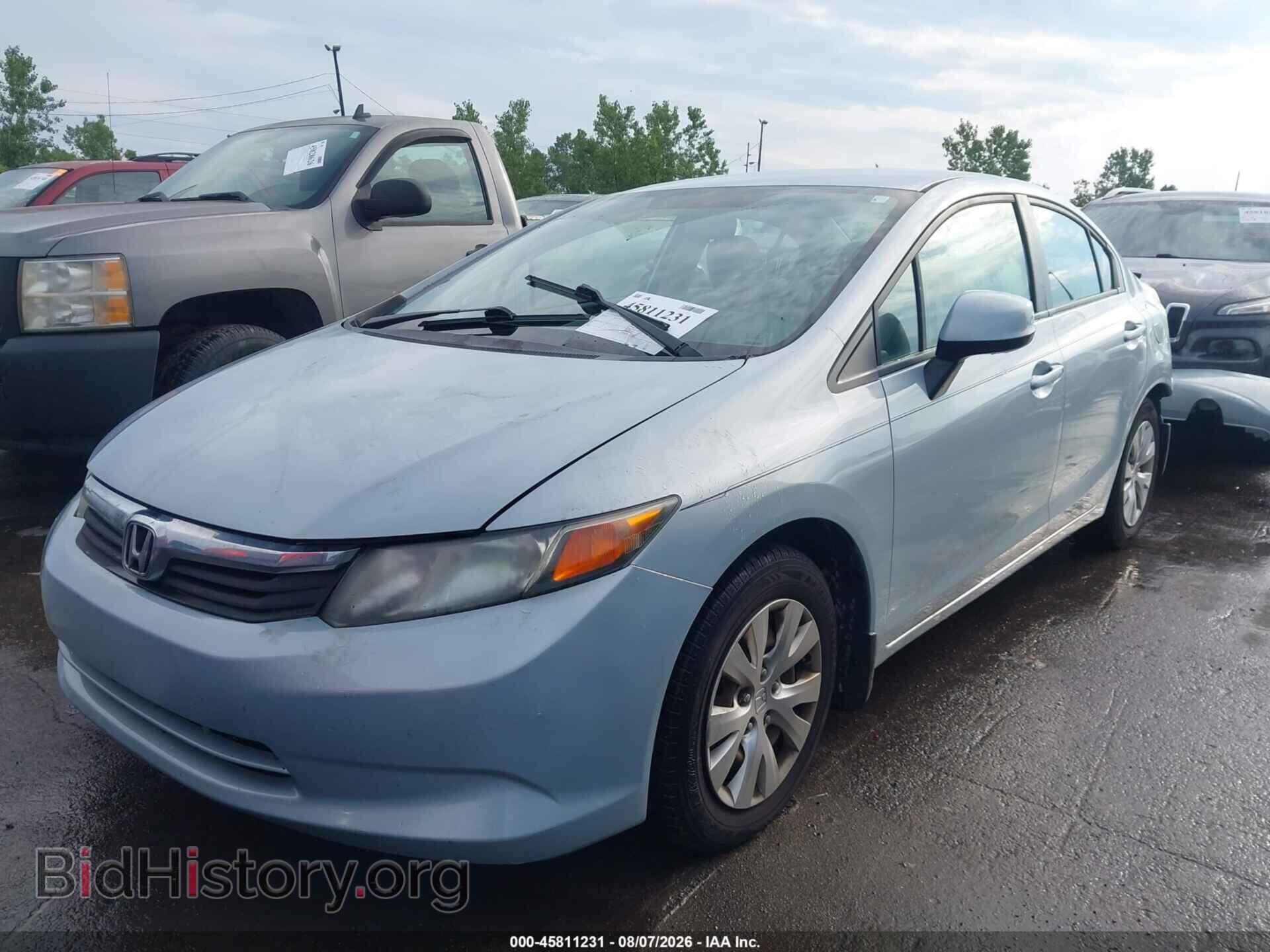 2012 HONDA CIVIC - VIN: 19XFB2F59CE007429 - Photo 2