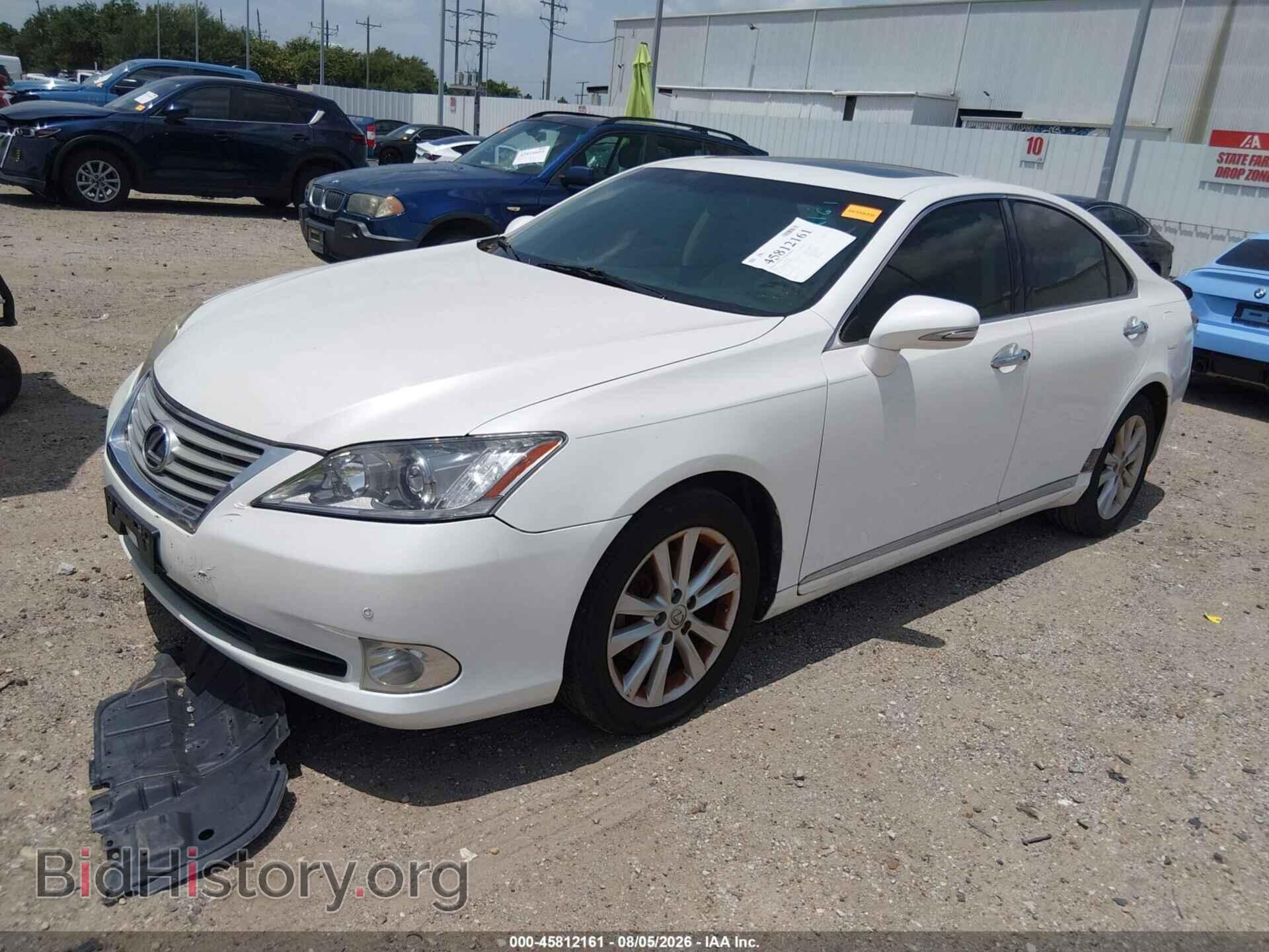 2012 LEXUS ES 350 - VIN: JTHBK1EG9C2504665 - Photo 2