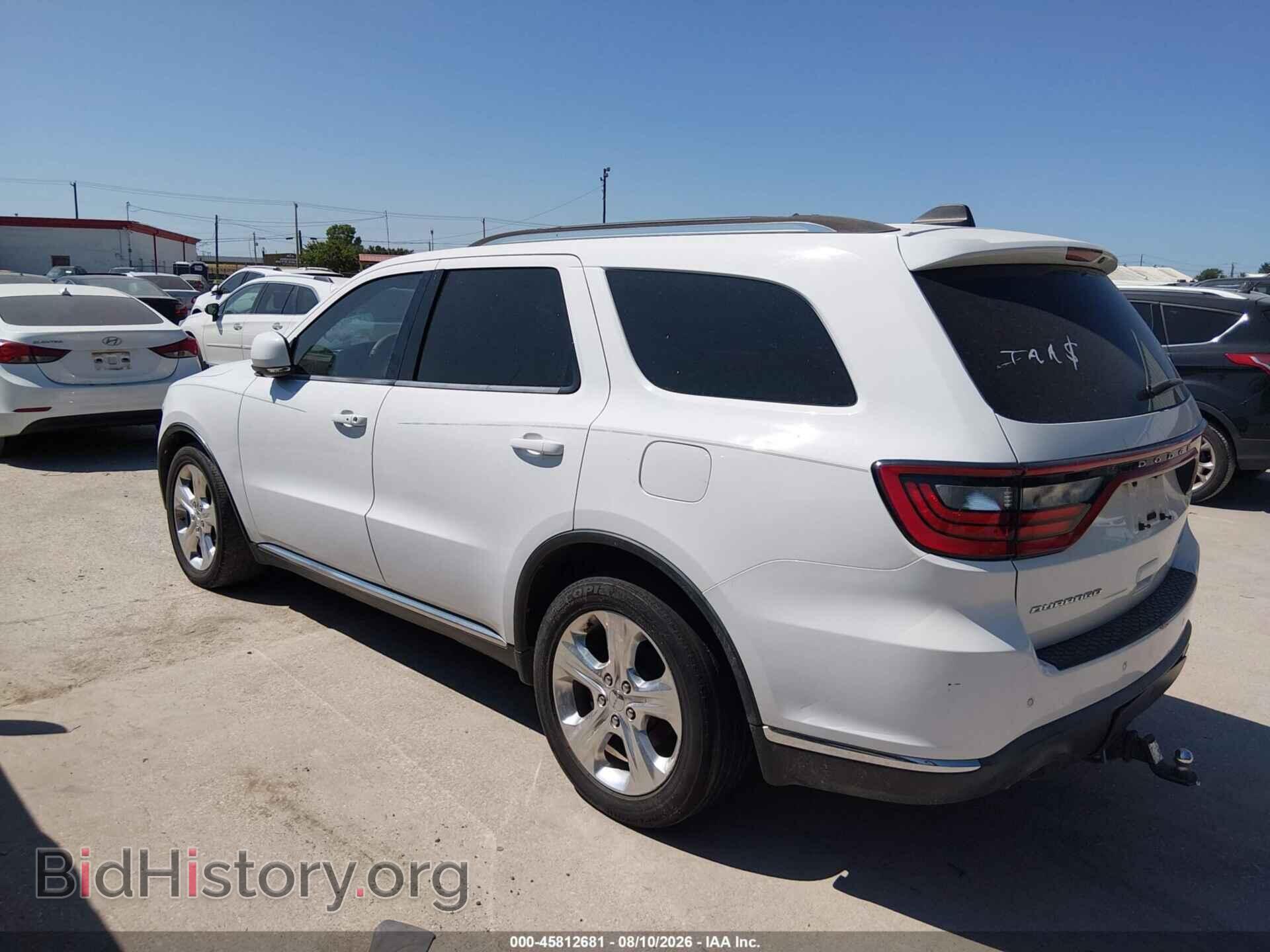 2014 DODGE DURANGO - VIN: 1C4SDHDT9EC428171 - Photo 3
