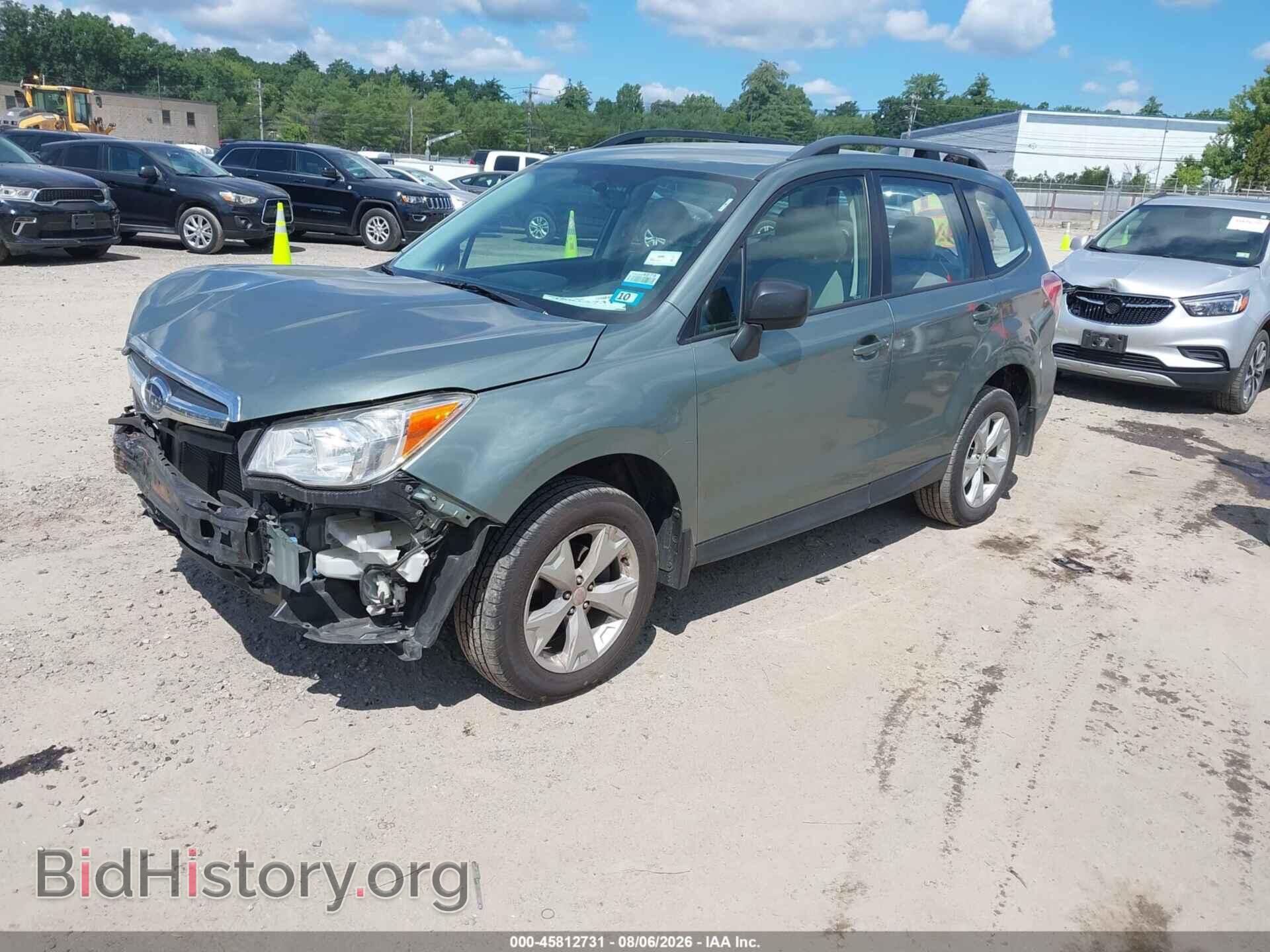 2016 SUBARU FORESTER - VIN: JF2SJABC8GH423229 - Фото 2